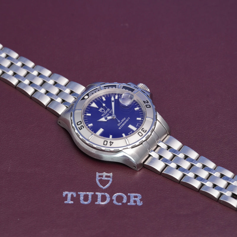 Tudor Prince Date Hydronaut – Ref. 89190 – Blue Dial (2000)