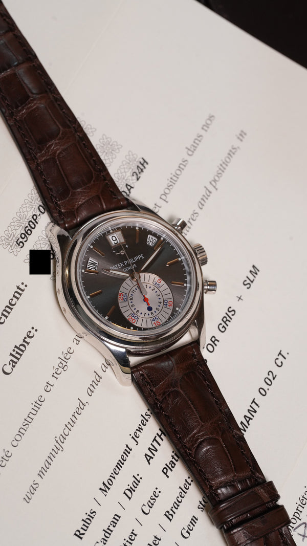 Patek Philippe Annual Calendar Chronograph – Ref. 5960P-001 (2009)