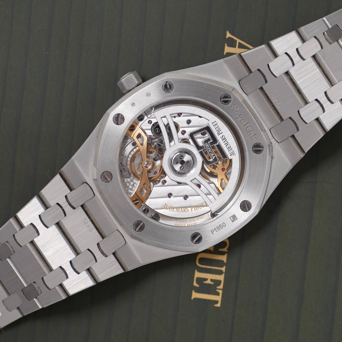 Audemars Piguet Royal Oak “Jumbo” Extra-Thin – Ref. 16202PT — 12