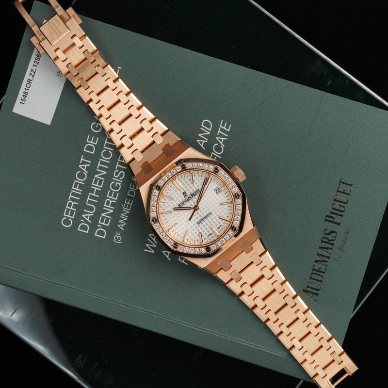 Audemars Piguet Royal Oak 37mm Lady – Ref. 15451OR.ZZ.1256OR.01 (2013)