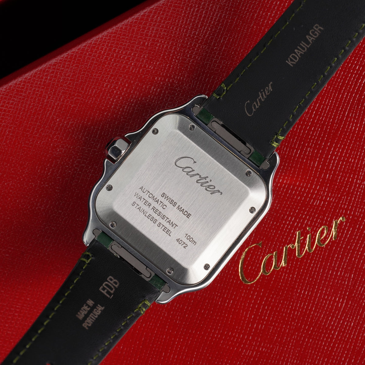 Cartier Santos Large Green Dial – Ref. WSSA0062 — 3