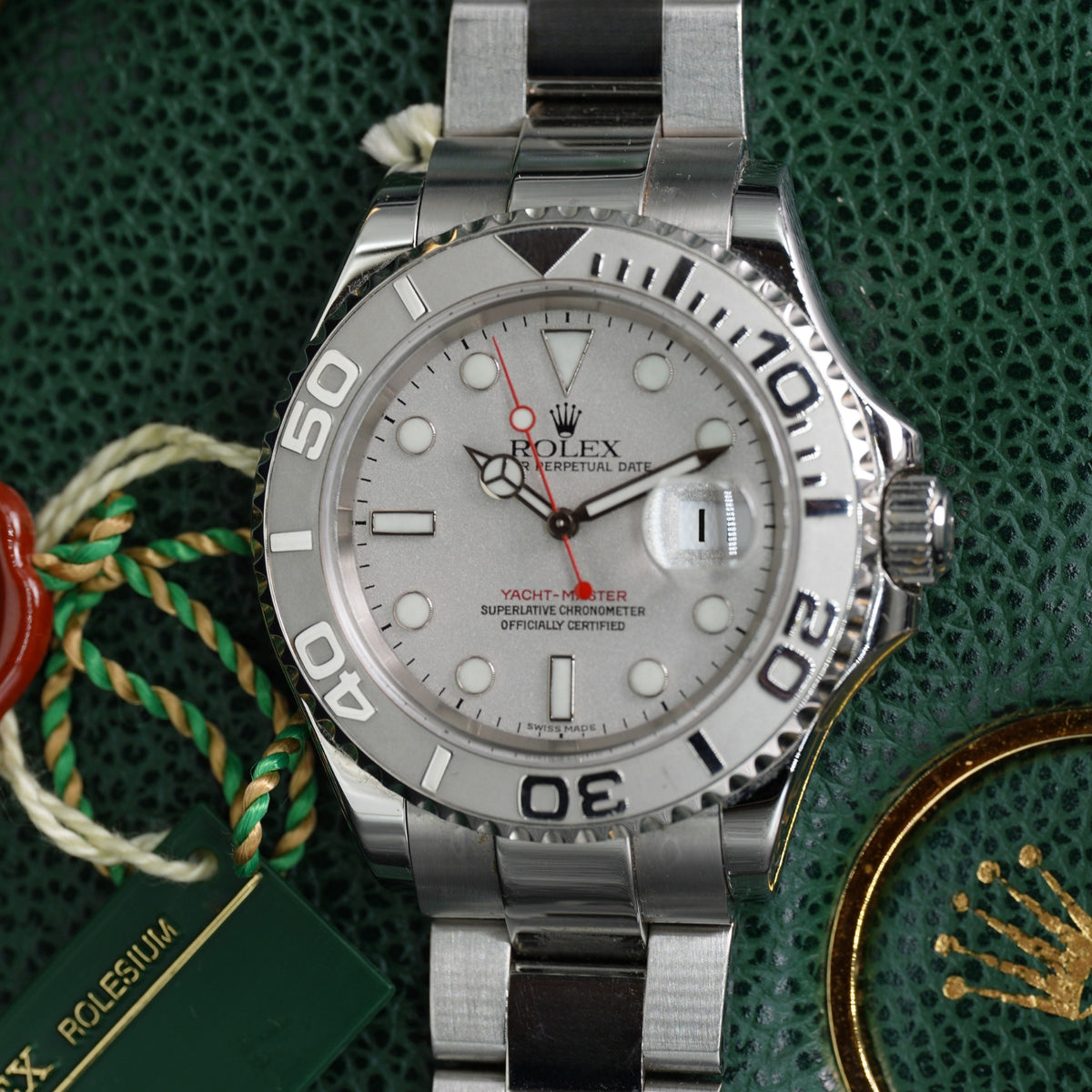 Rolex Yacht-Master Platinum Bezel – Ref. 16622 (2005) — 1