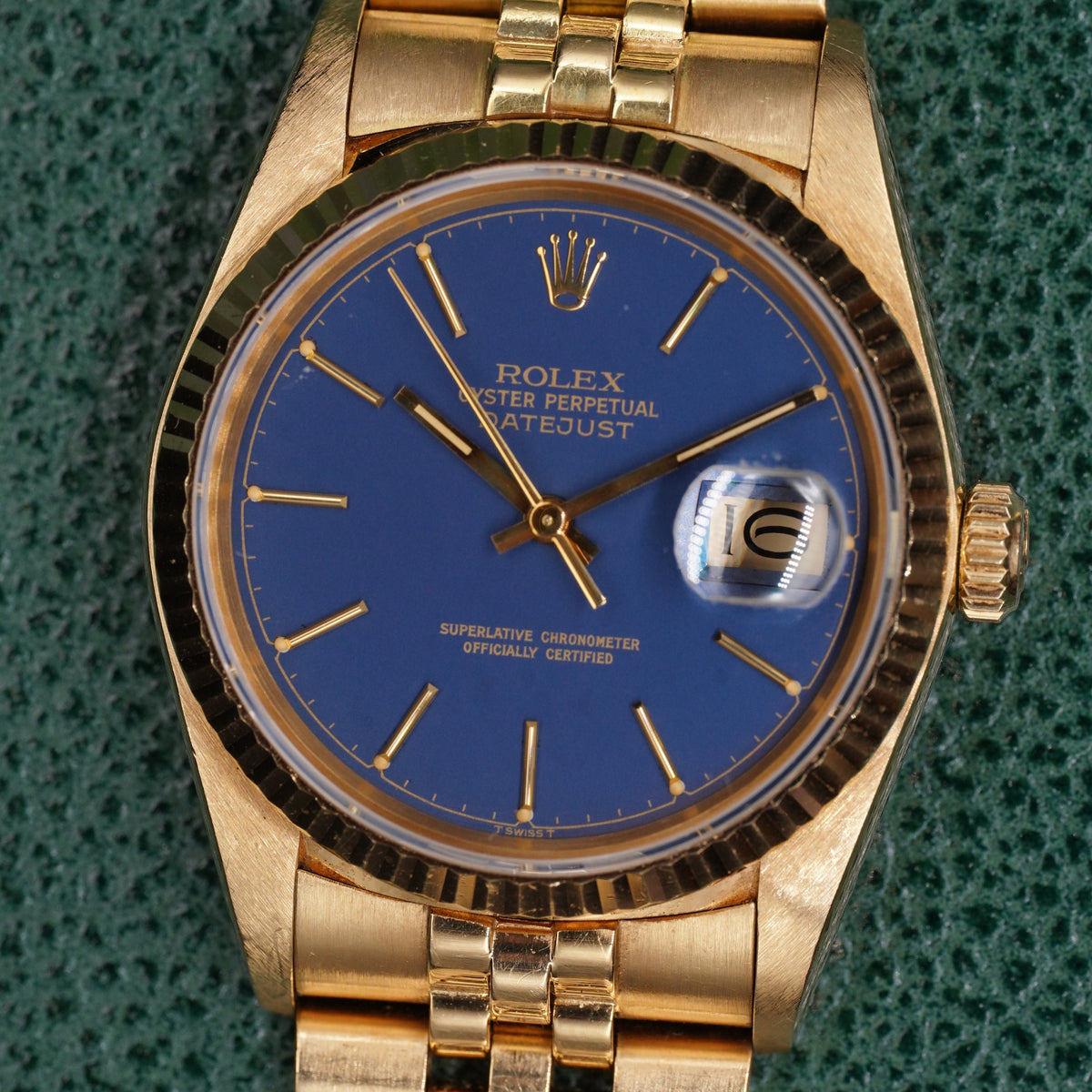 Rolex Datejust 36 Yellow Gold – Ref. 16018 (circa 1986) — 1