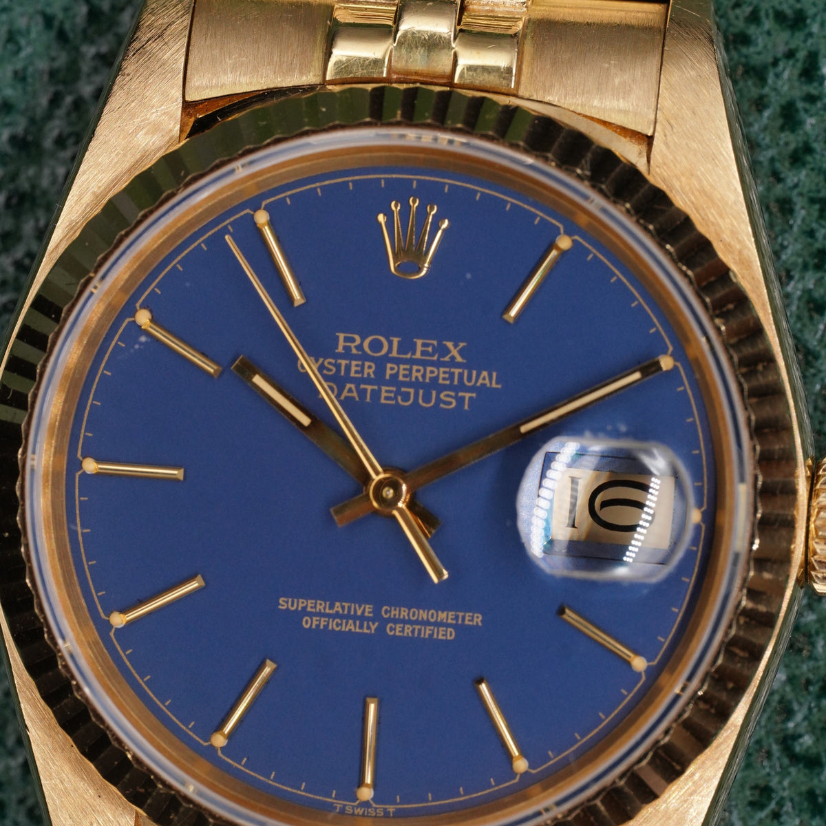 Rolex Datejust 36 Yellow Gold – Ref. 16018 (circa 1986) — 2