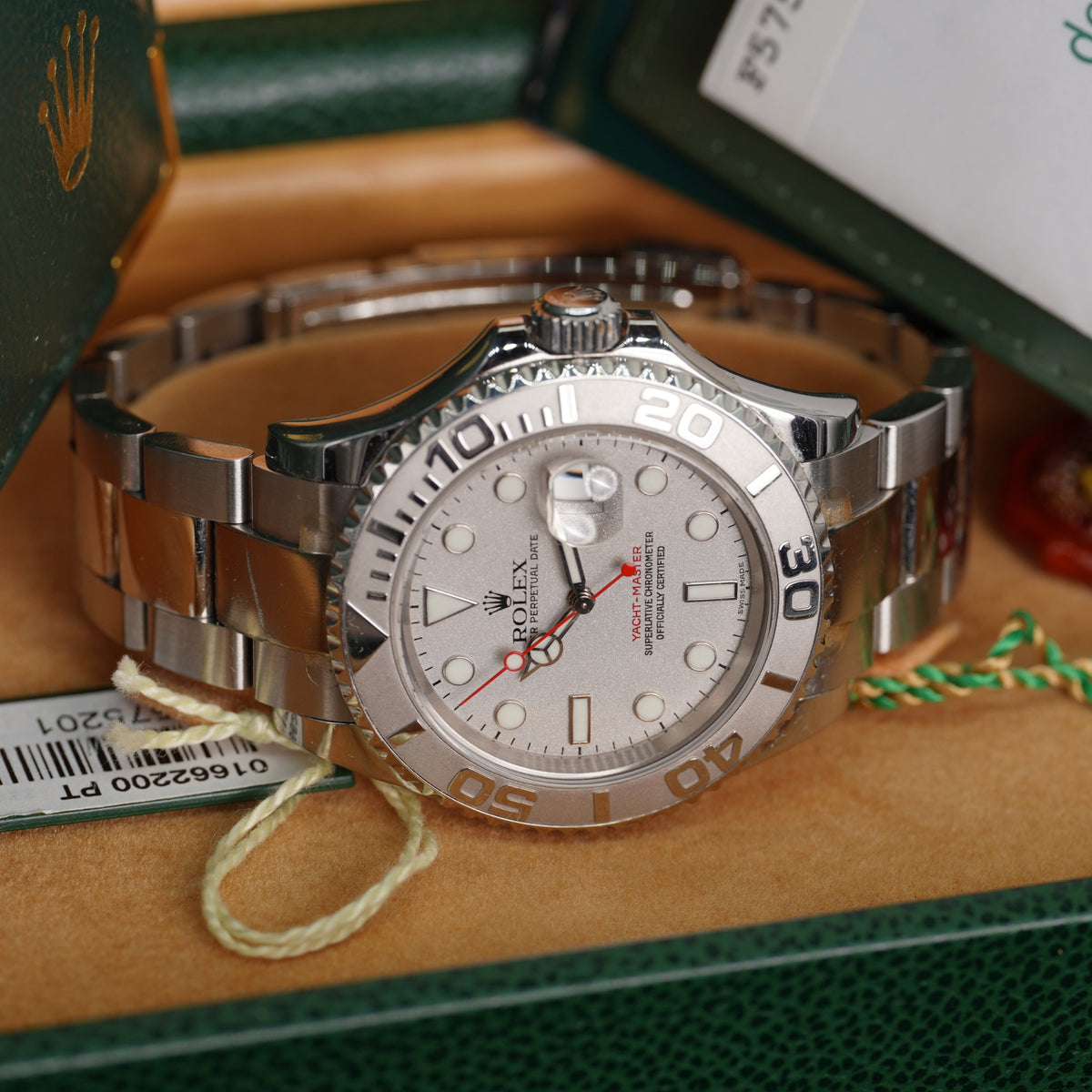 Rolex Yacht-Master Platinum Bezel – Ref. 16622 (2005) — 4