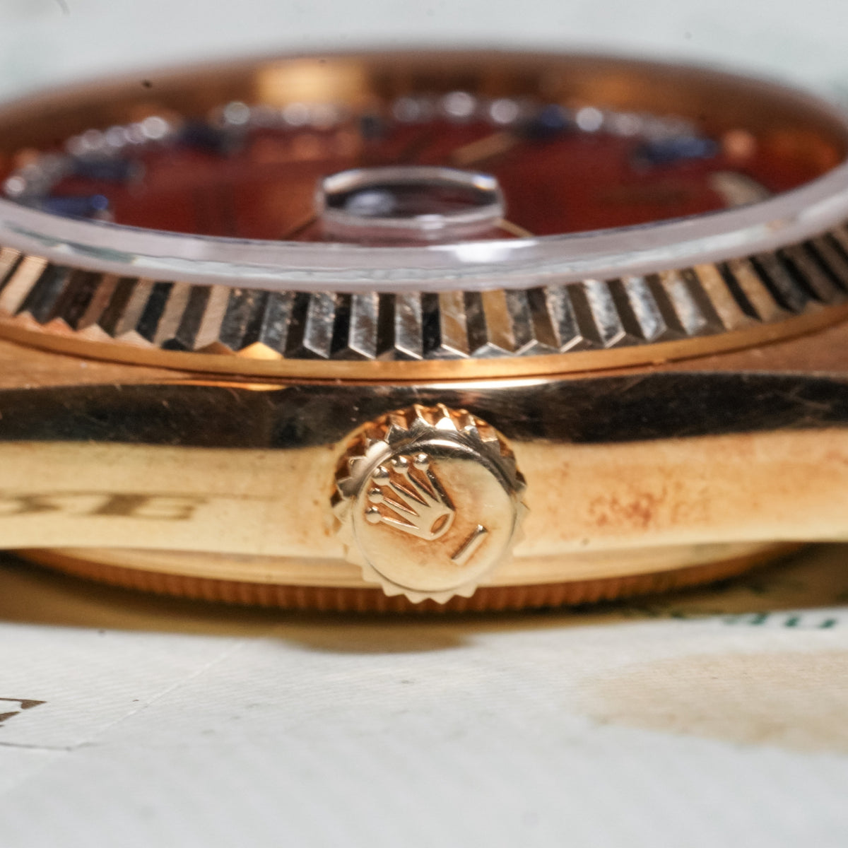 Rolex Day-Date “Stella Red & Sapphire” – Ref. 18038 (1987) — 4