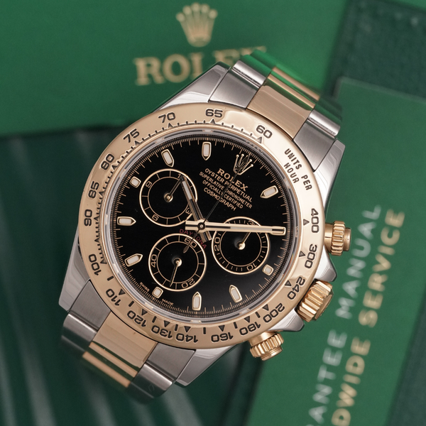 Rolex Daytona Steel & Gold Black Dial – Ref. 116503 (2017)