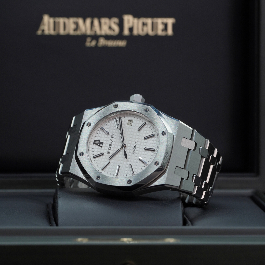 AP Royal Oak 15300ST White Dial Steel