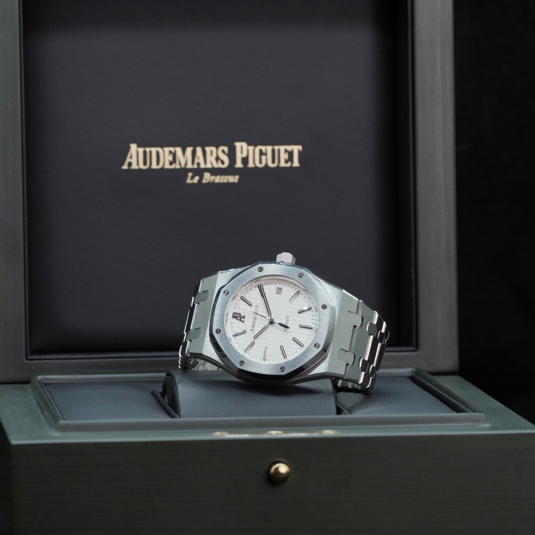 AP Royal Oak 15300ST White Dial Steel