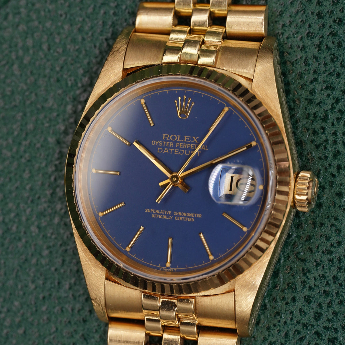 Rolex Datejust 36 Yellow Gold – Ref. 16018 (circa 1986) — 6