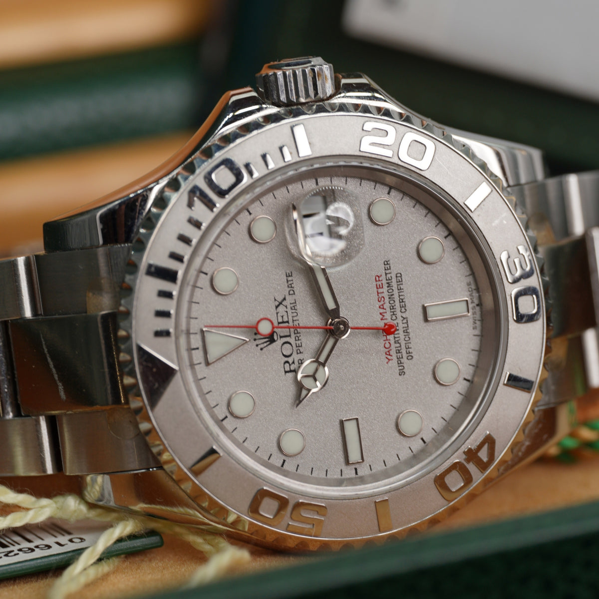 Rolex Yacht-Master Platinum Bezel – Ref. 16622 (2005) — 7
