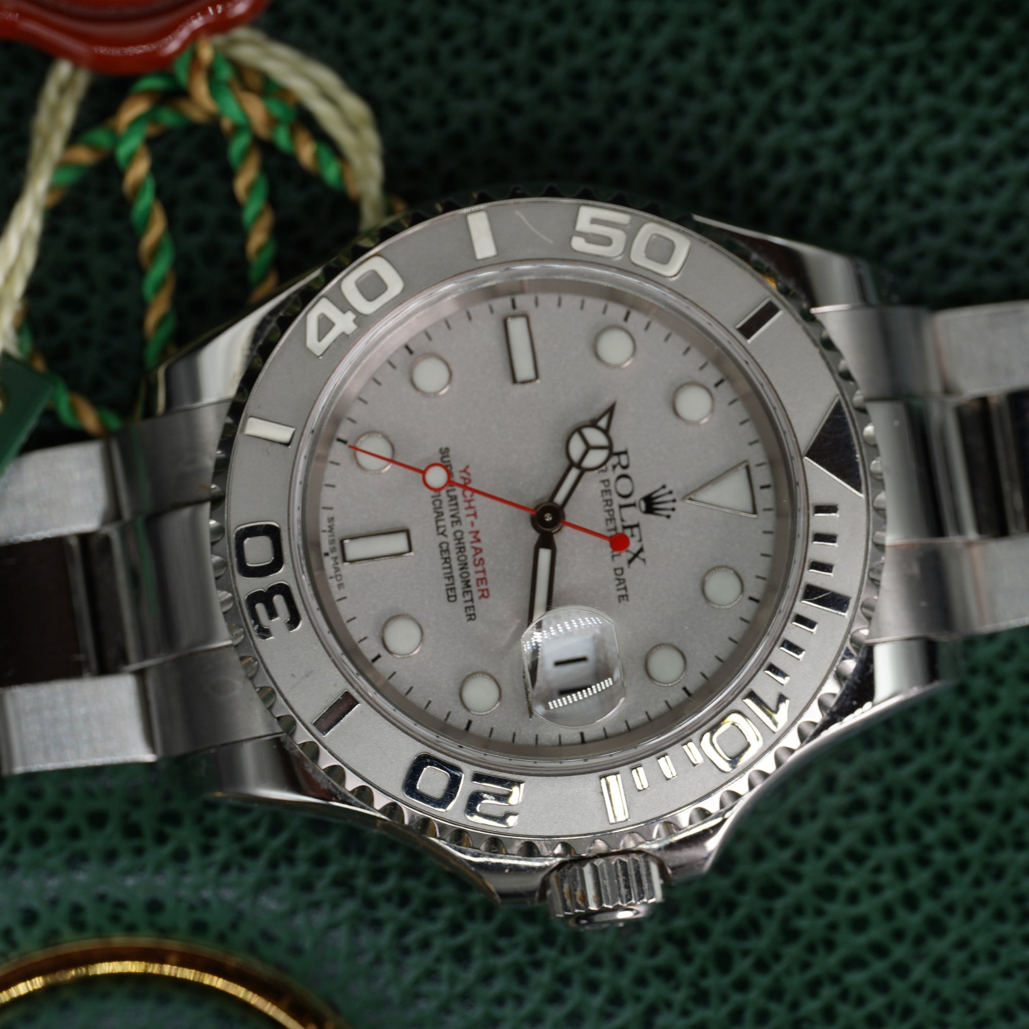 🕰 Rolex Yacht-Master Platinum Bezel – Ref. 16622 (2005)