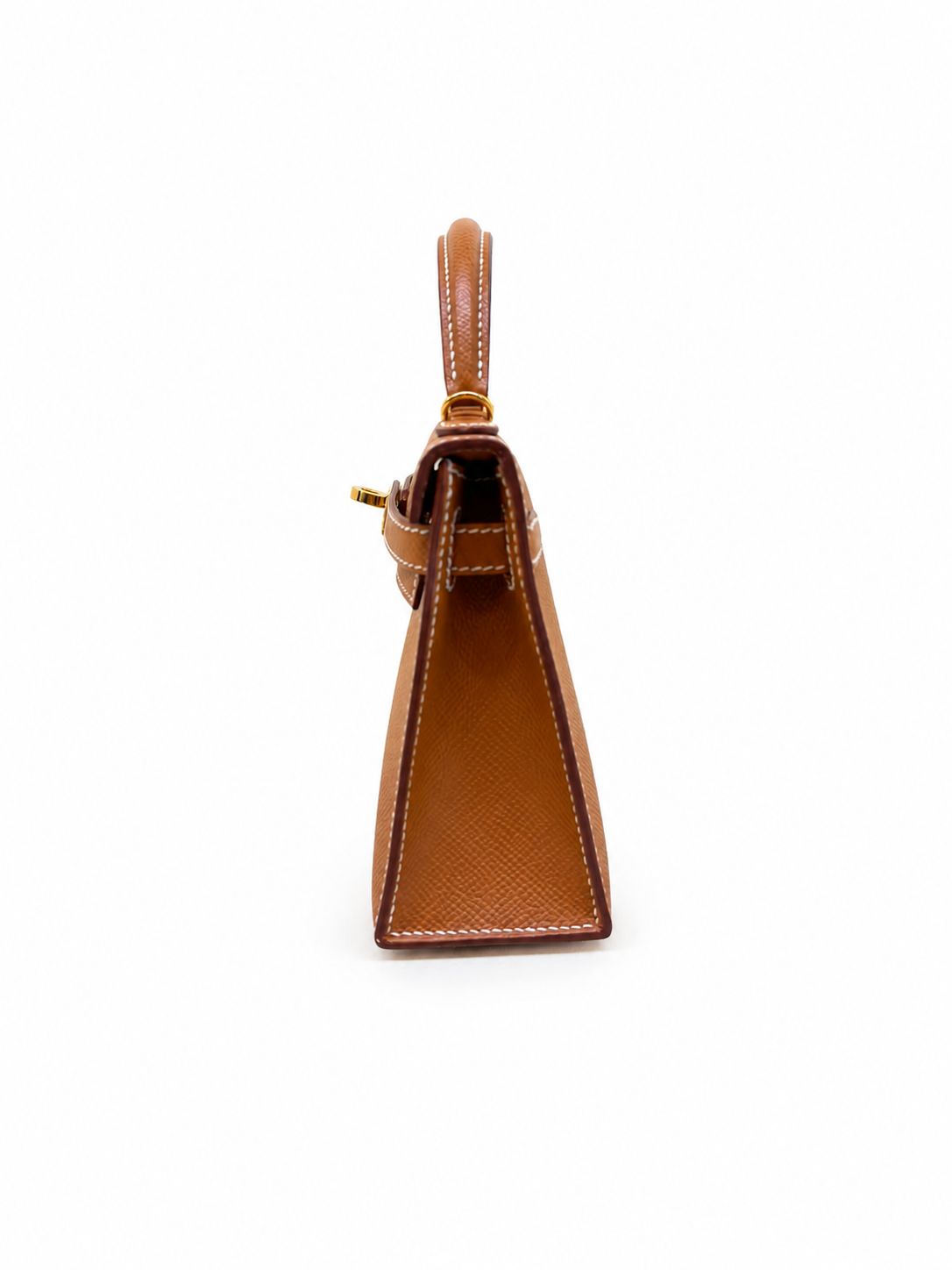 Hermès Kelly 20 Desordre Sellier Craie — Epsom, Gold, 2023 — 4