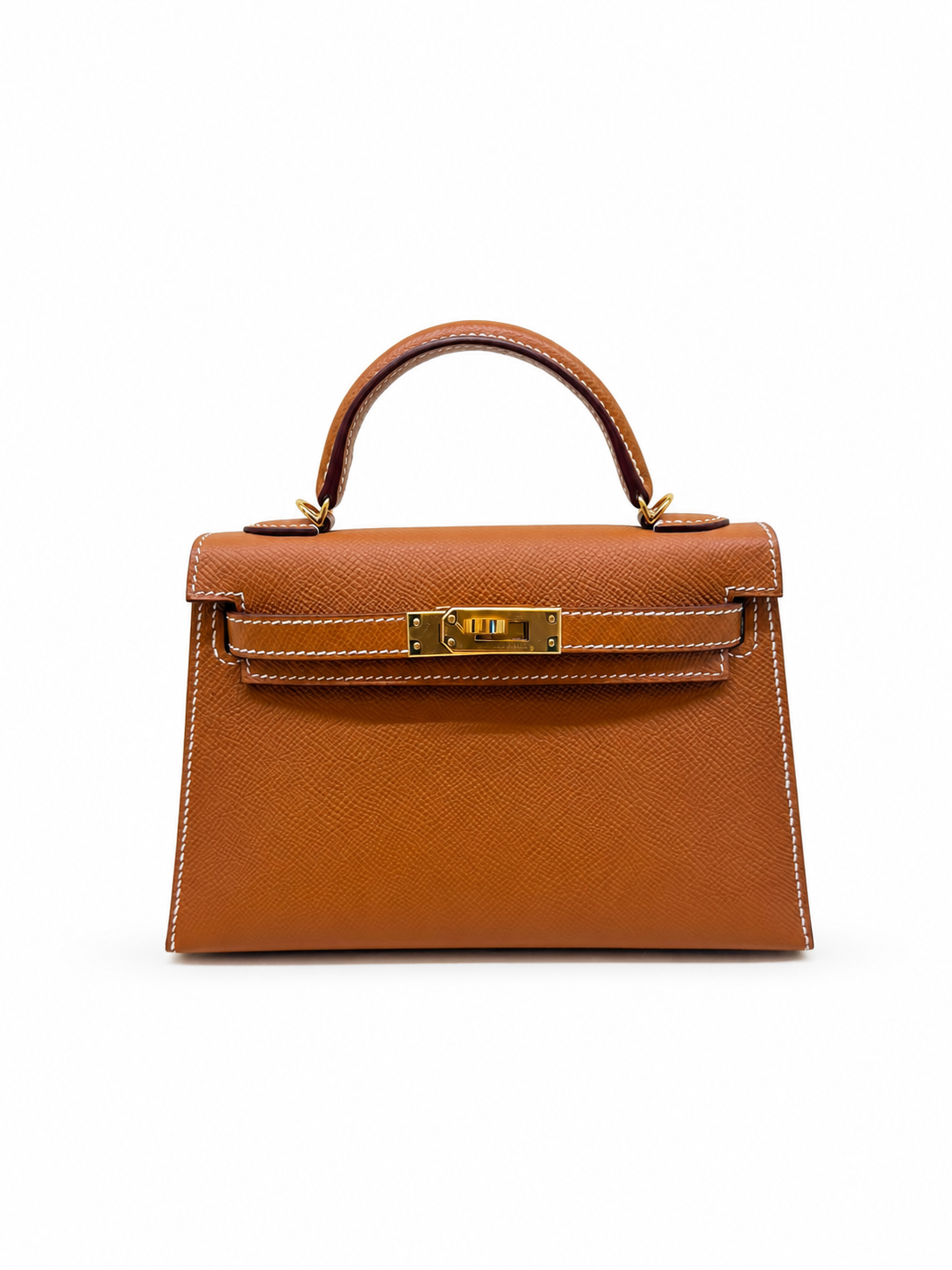 Hermès Kelly 20 Desordre Sellier Craie — Epsom, Gold, 2023 — 1