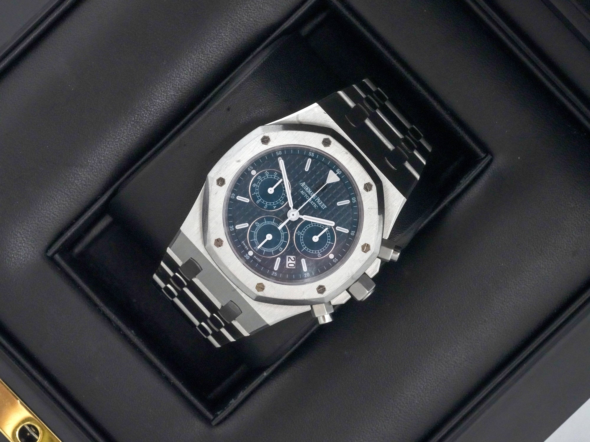 Audemars Piguet Royal Oak Chronograph 26300ST Blue Dial Full Set 2009