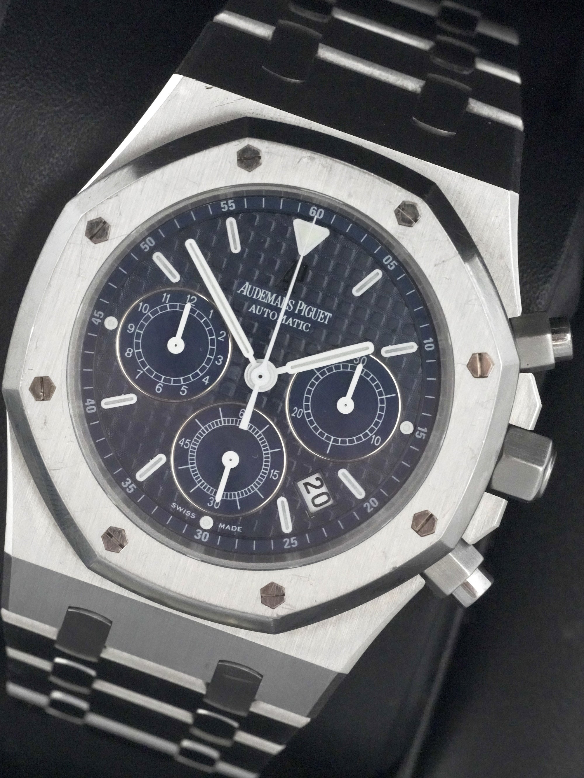 Audemars Piguet Royal Oak Chronograph 26300ST Blue Dial Full Set 2009