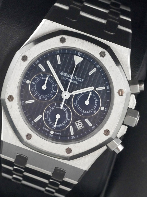 Audemars Piguet Royal Oak Chronograph 26300ST Blue Dial Full Set 2009