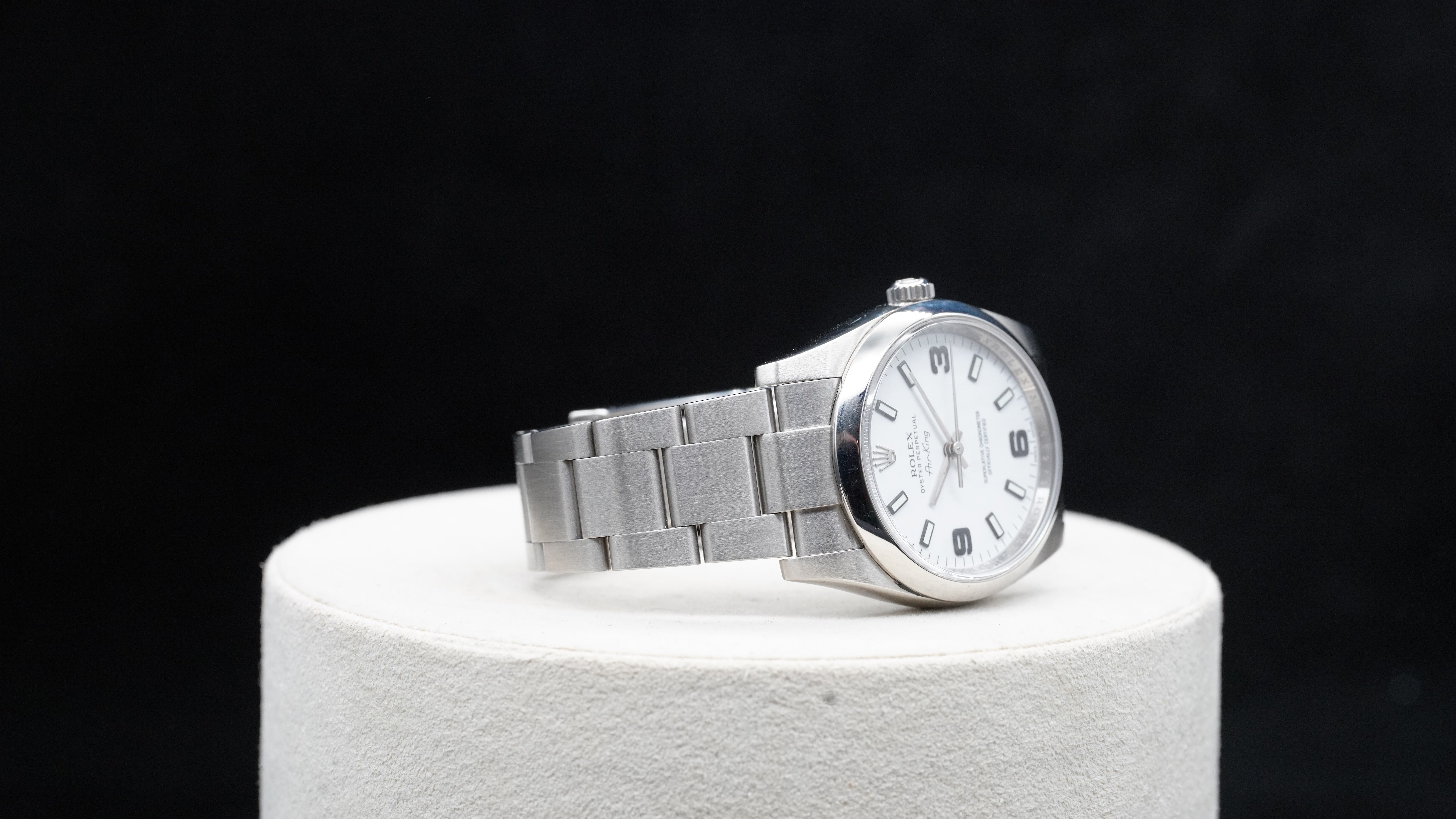 Rolex Air-King – Reference 114200 White Dial