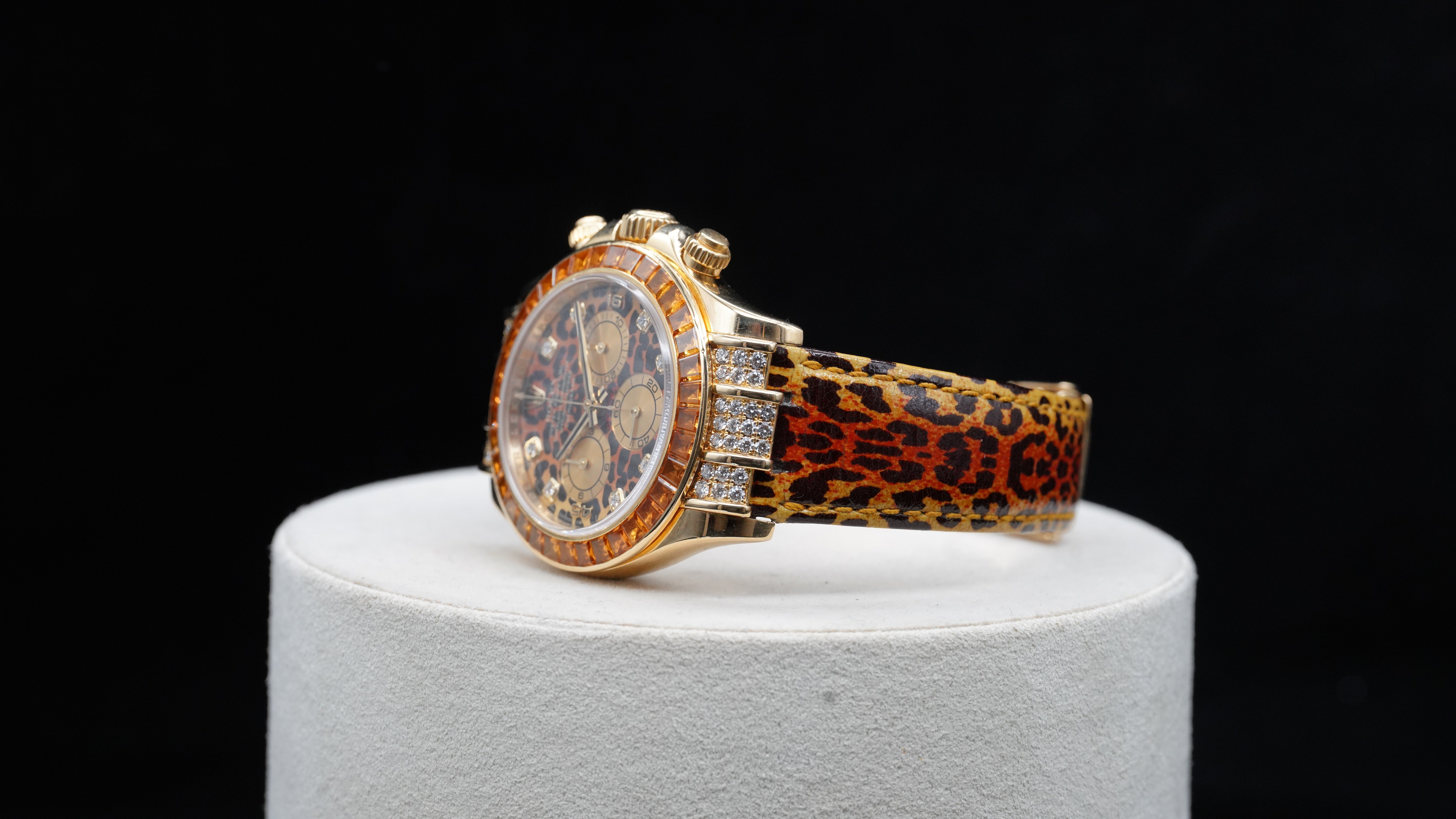 Rolex Cosmograph Daytona “Leopard” – Reference 116598SACO