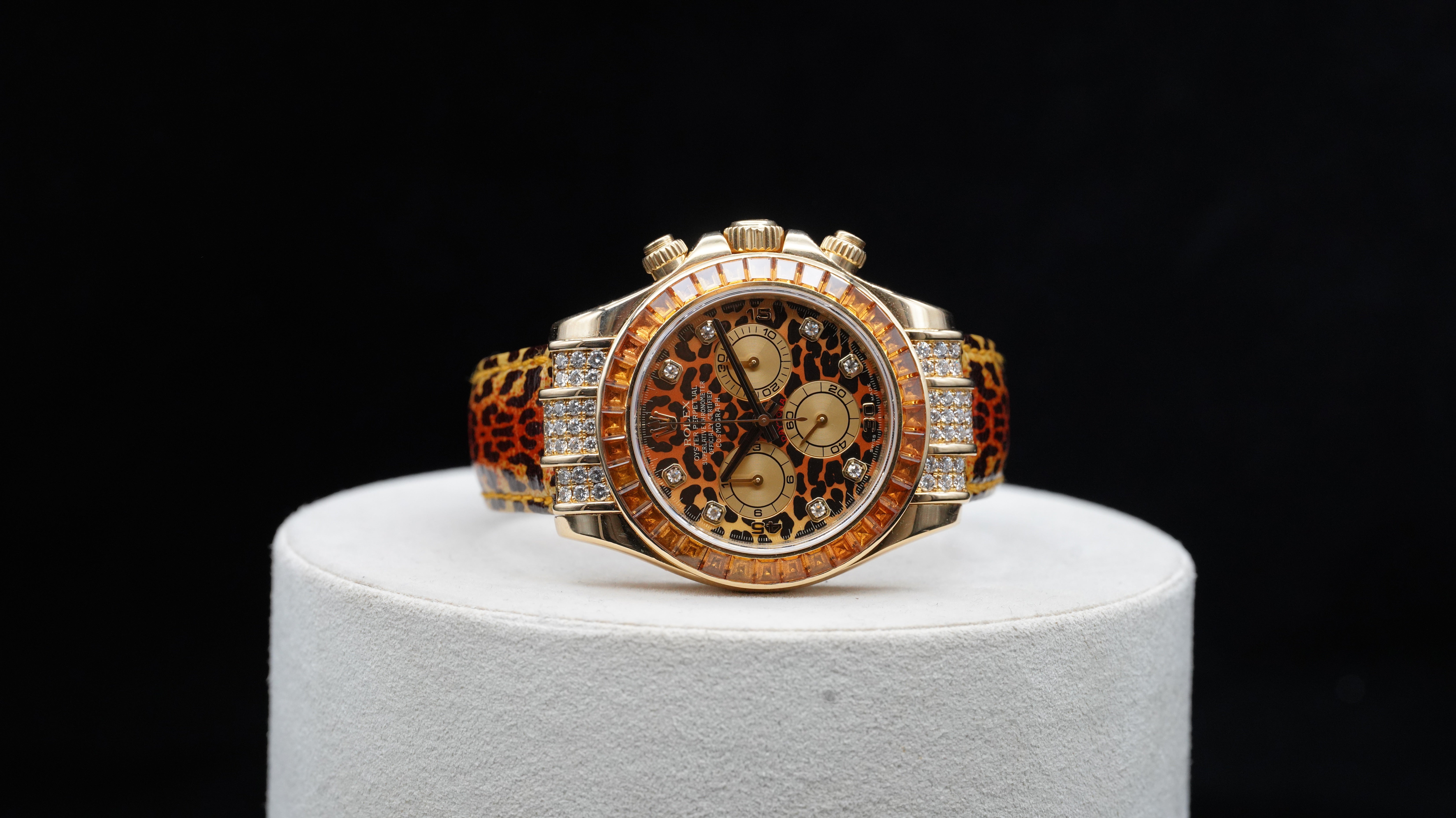 Rolex Cosmograph Daytona “Leopard” – Reference 116598SACO