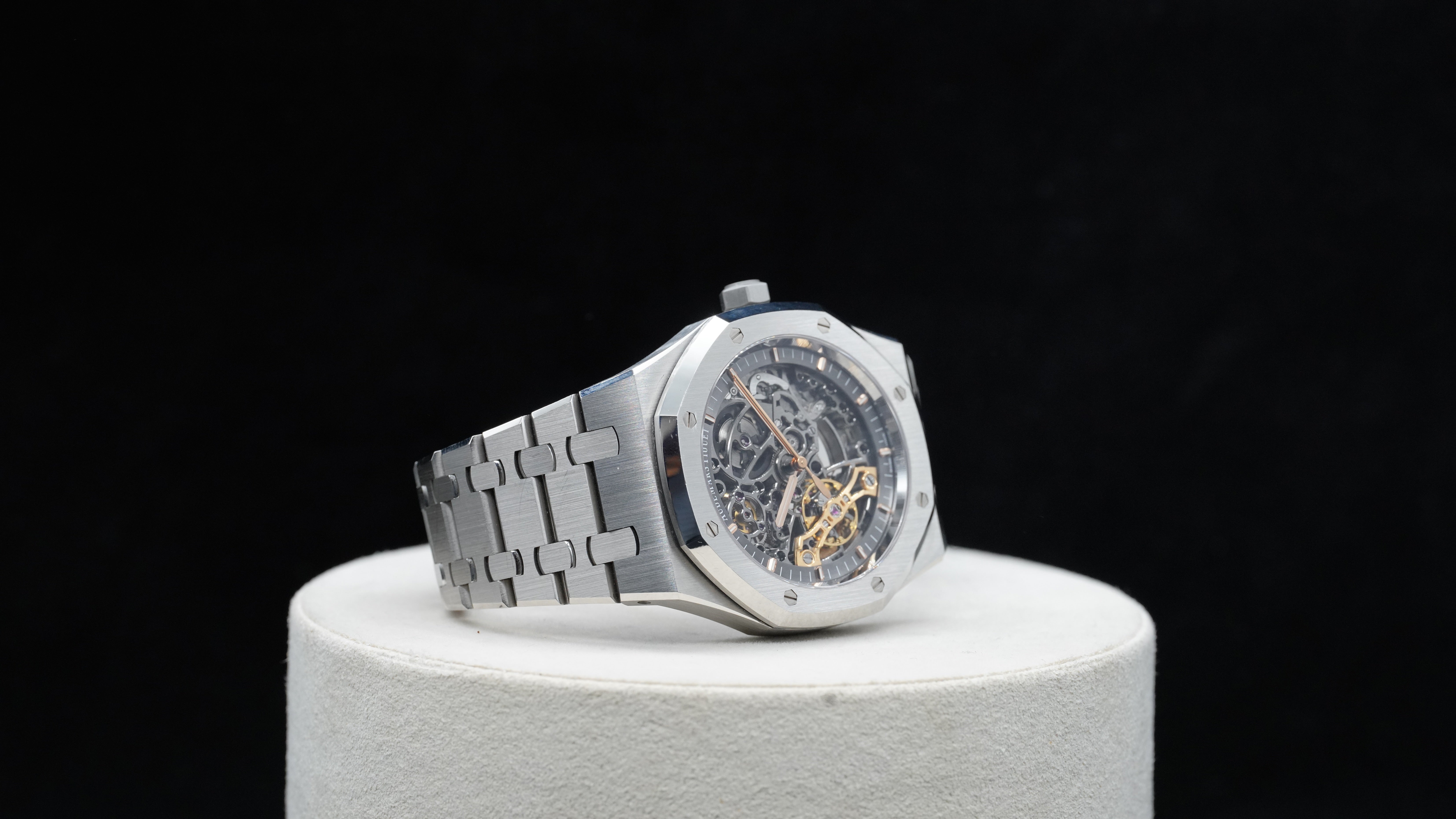 Audemars Piguet Royal Oak Double Balance Wheel Openworked – Ref. 15407ST.OO.1220ST.01