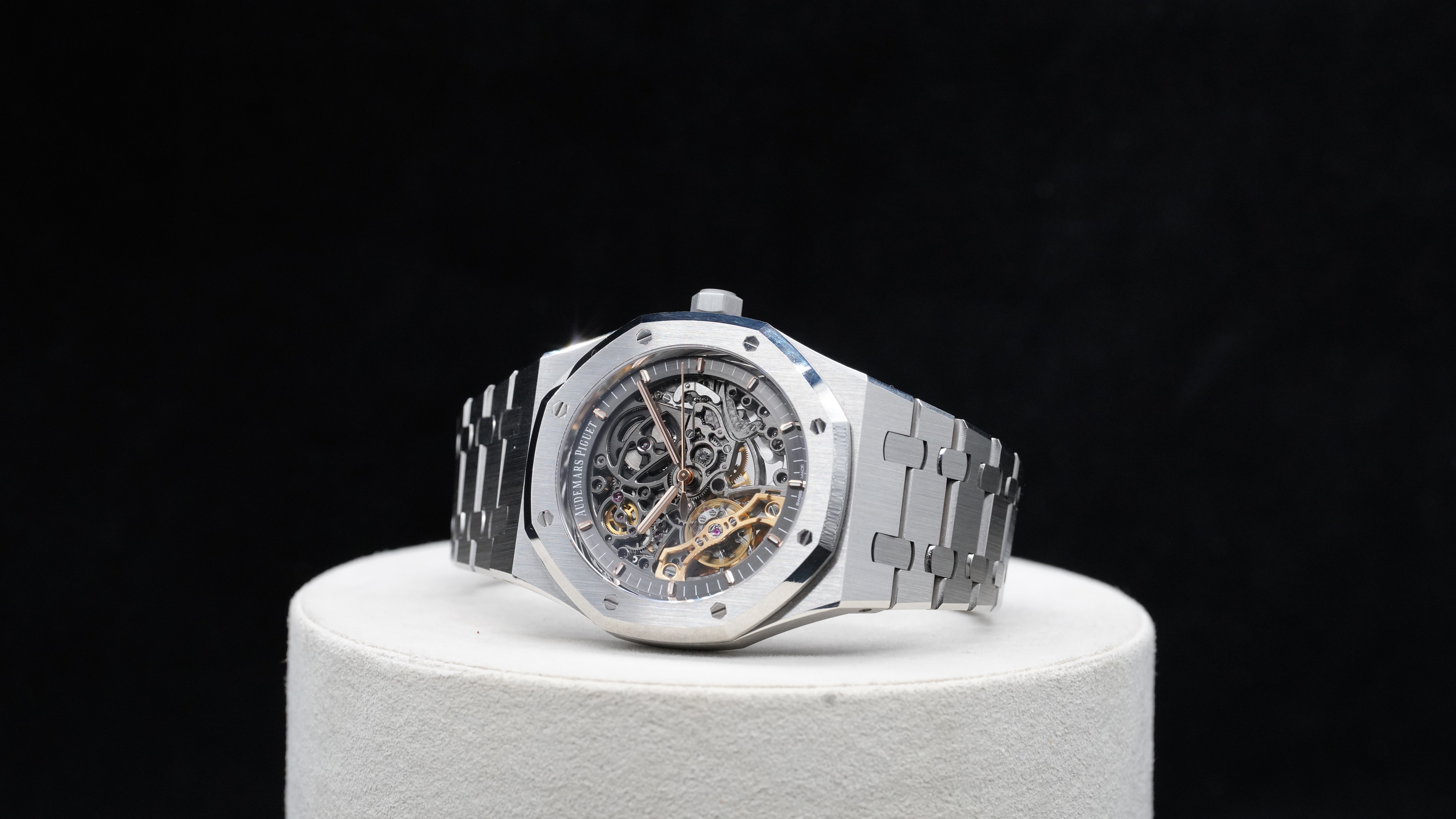 Audemars Piguet Royal Oak Double Balance Wheel Openworked – Ref. 15407ST.OO.1220ST.01