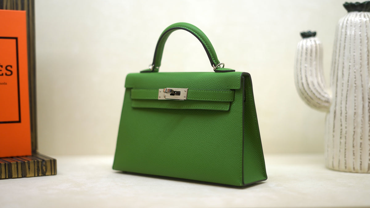 Hermes Kelly 20 vert 2025 — 2