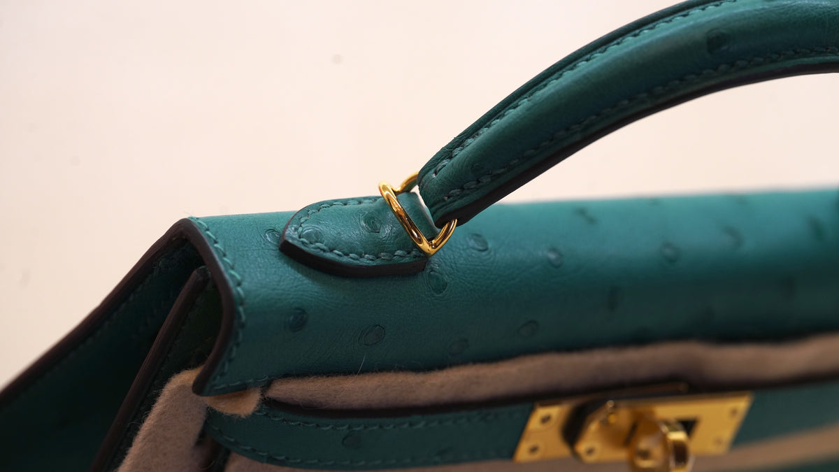 Hermès Kelly 20 Mini Ostrich — 3