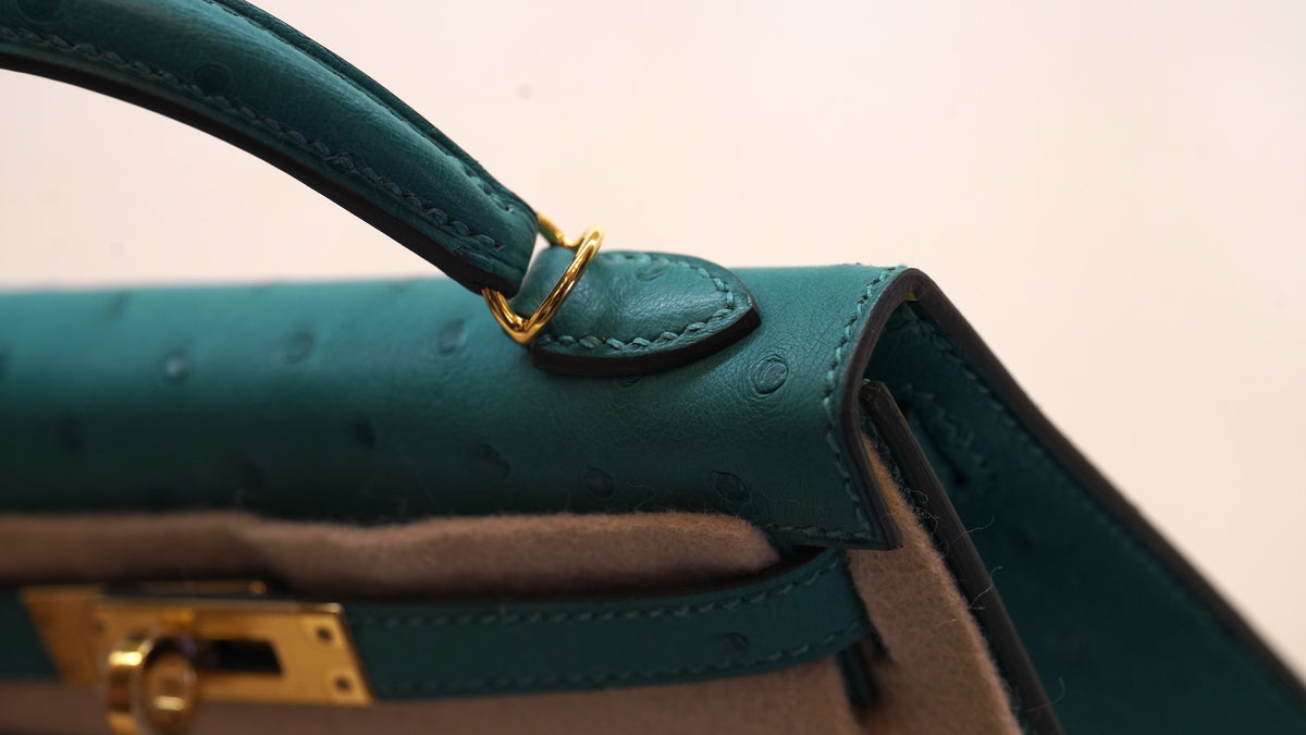 Hermès Kelly 20 Mini Ostrich — 4
