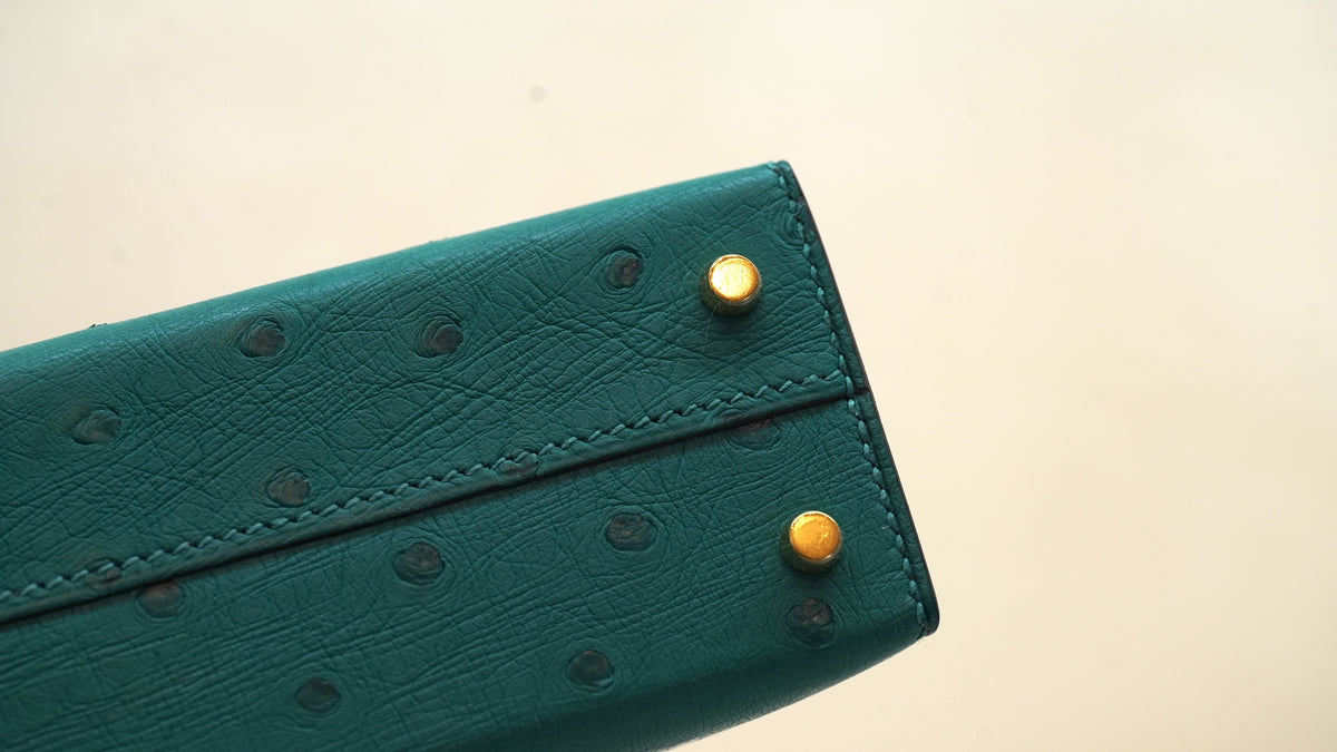 Hermès Kelly 20 Mini Ostrich — 5