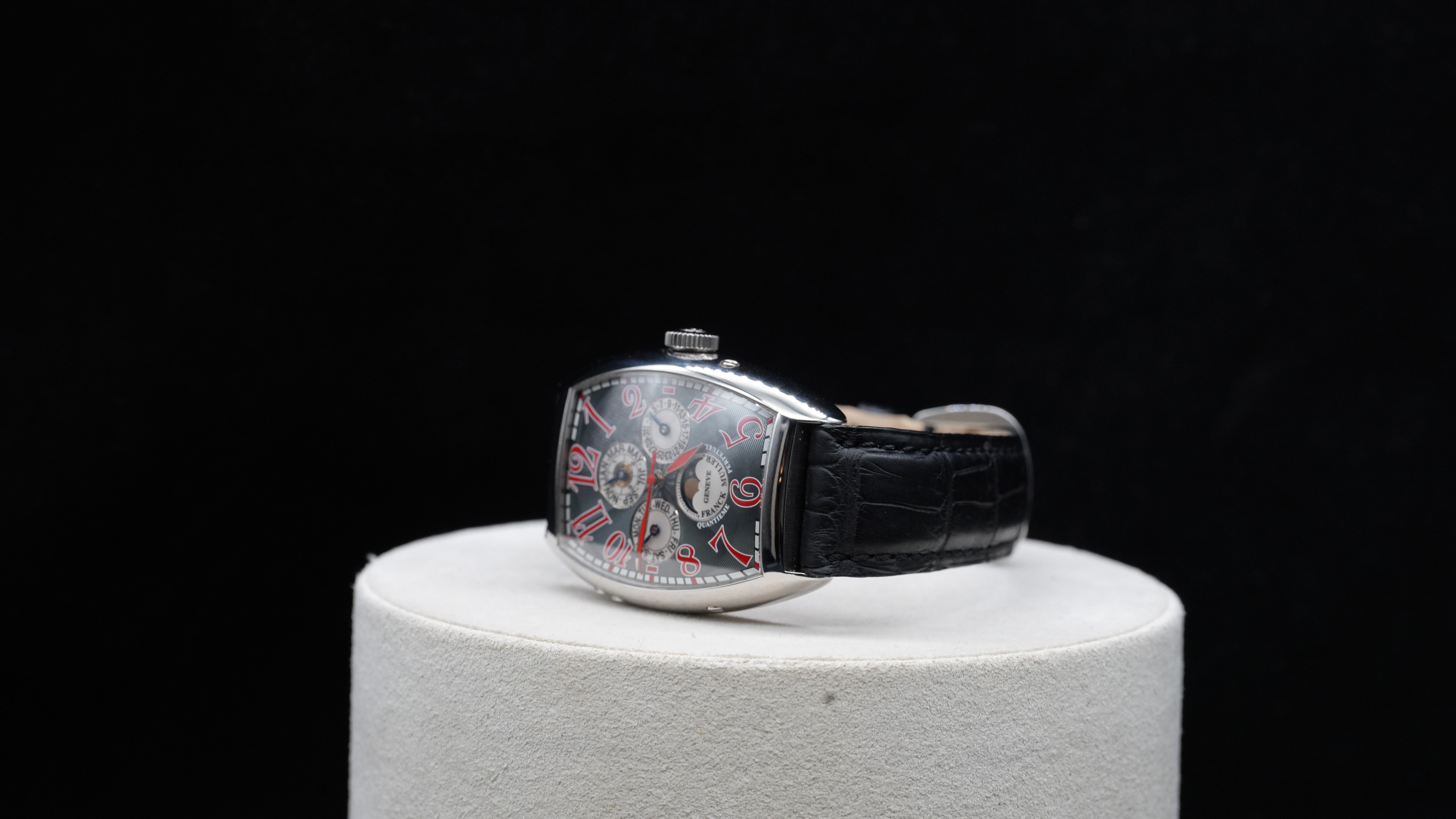 Franck Muller Cintrée Curvex Perpetual Calendar – Ref. 6850 QP AC GREY (2006)