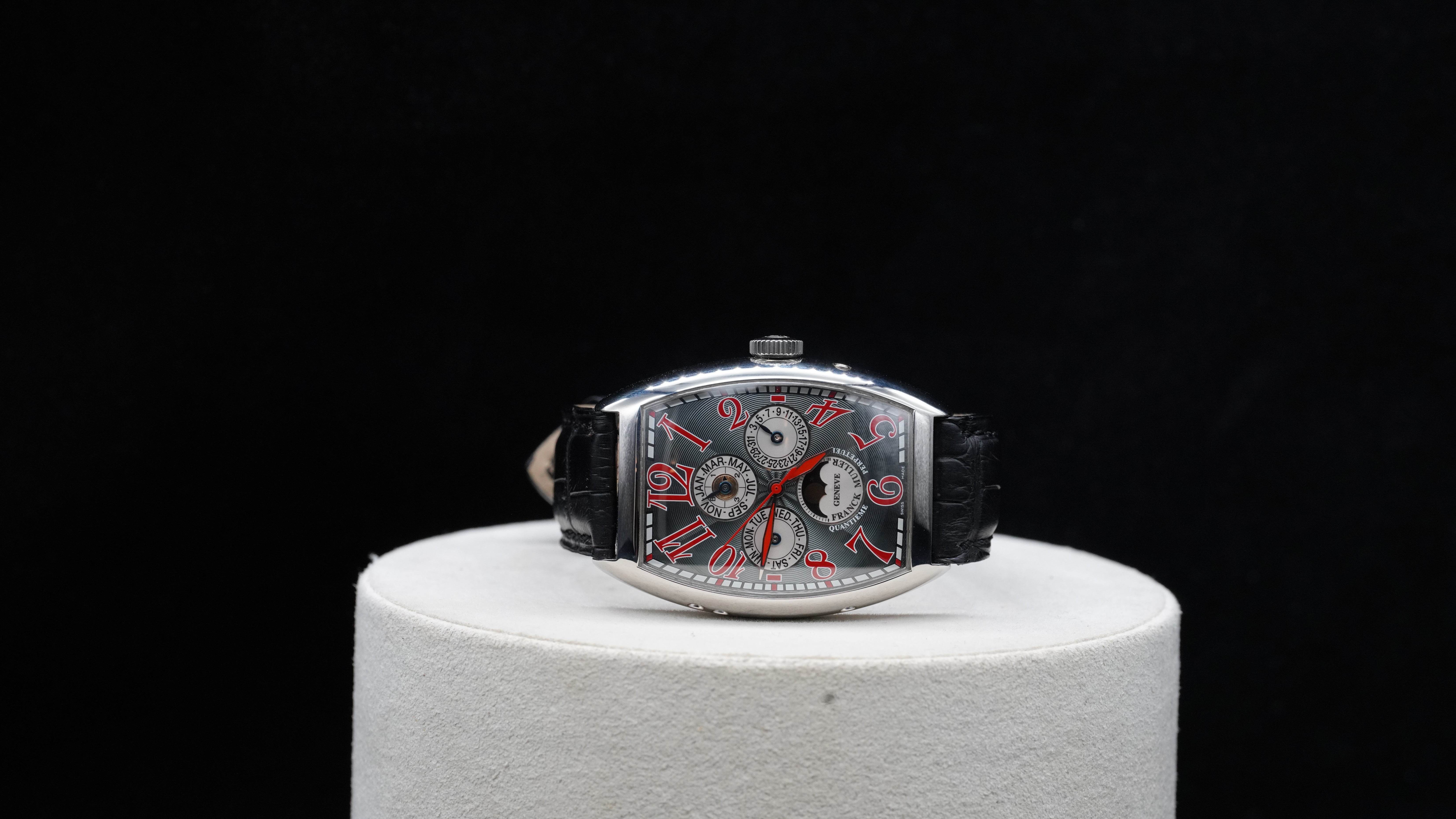 Franck Muller Cintrée Curvex Perpetual Calendar – Ref. 6850 QP AC GREY (2006)