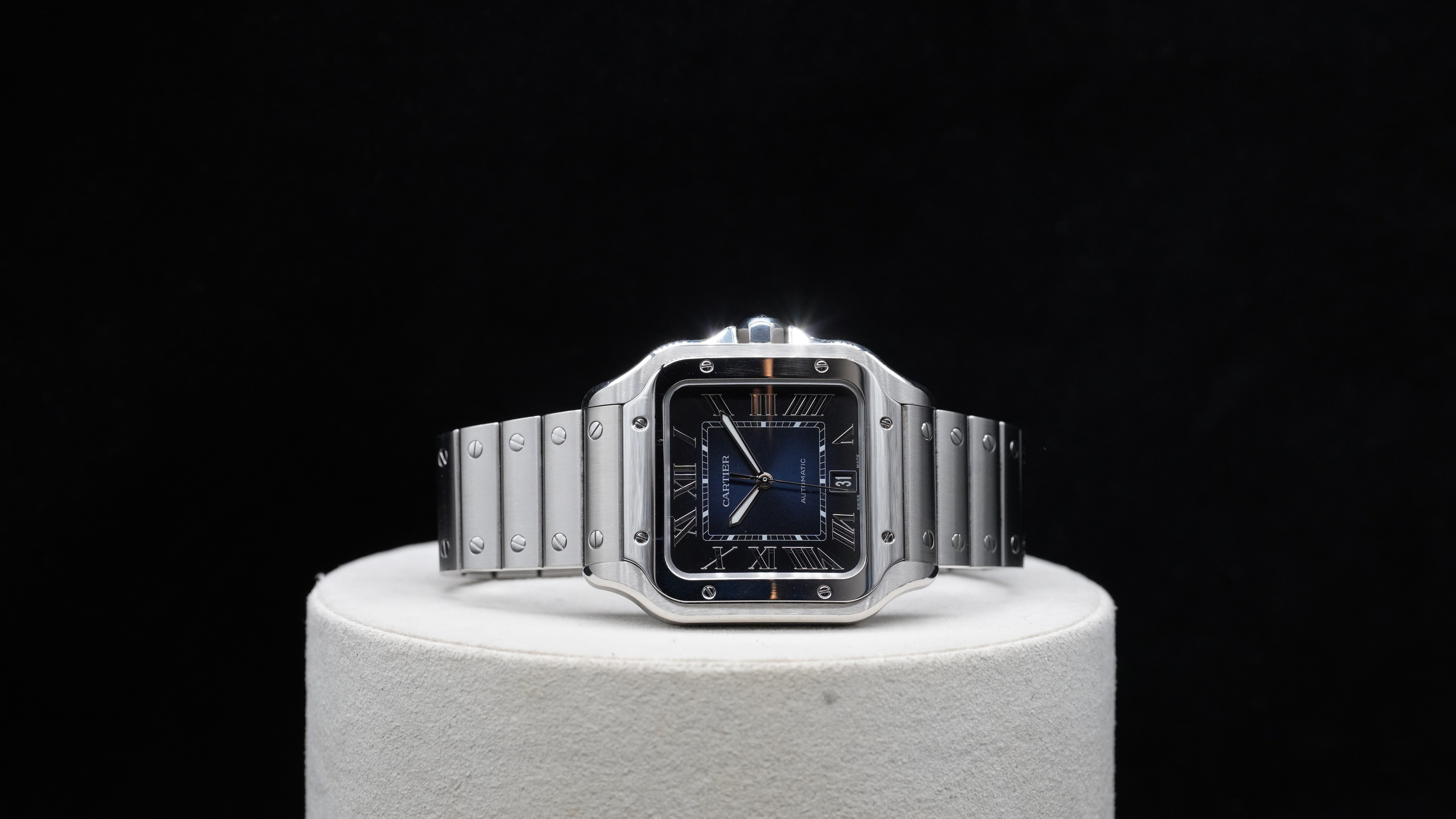 Cartier Santos de Cartier Large – Blue Dial, Ref. WSSA0030 (2022)