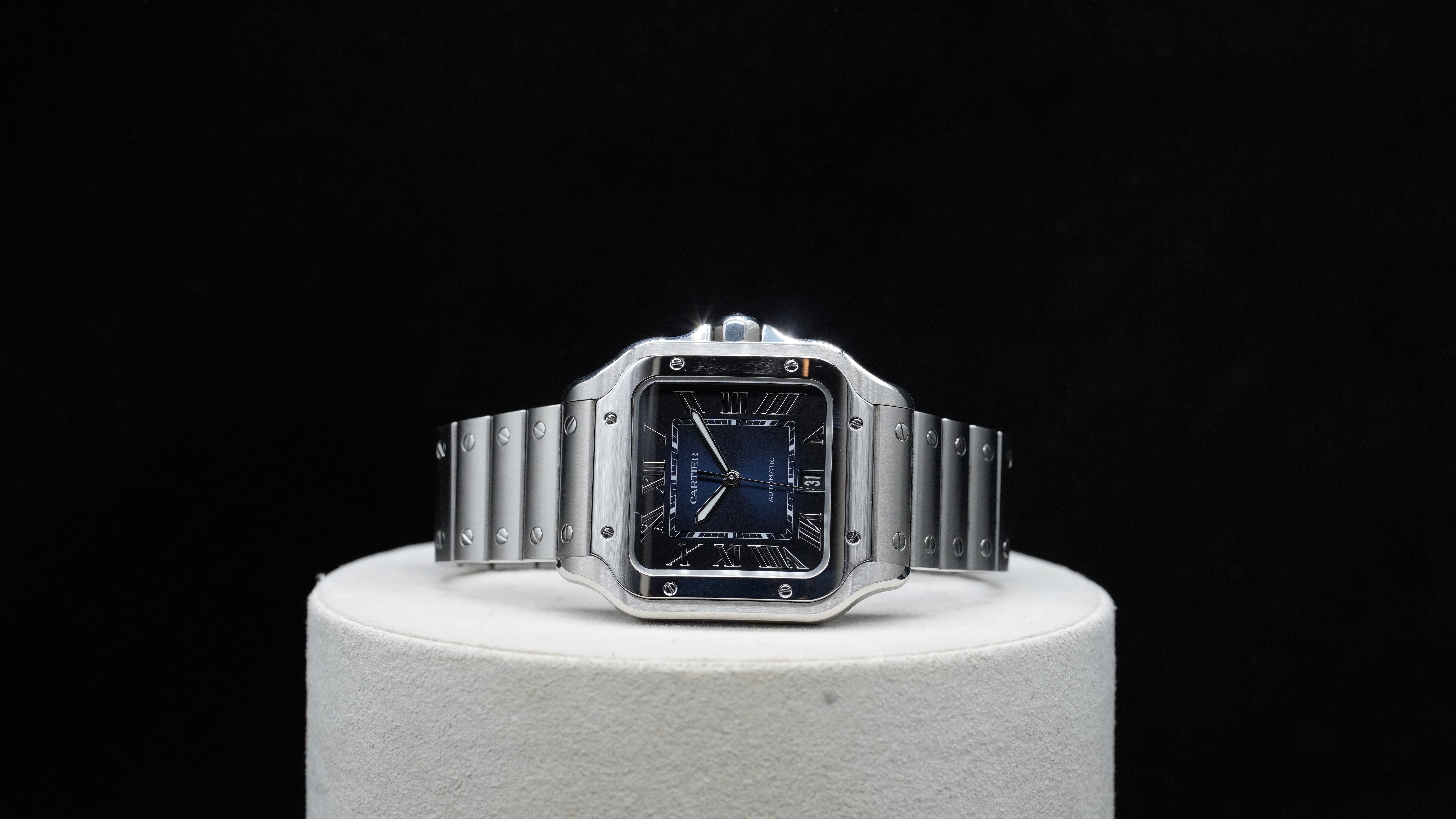 Cartier Santos de Cartier Large – Blue Dial, Ref. WSSA0030 (2022)