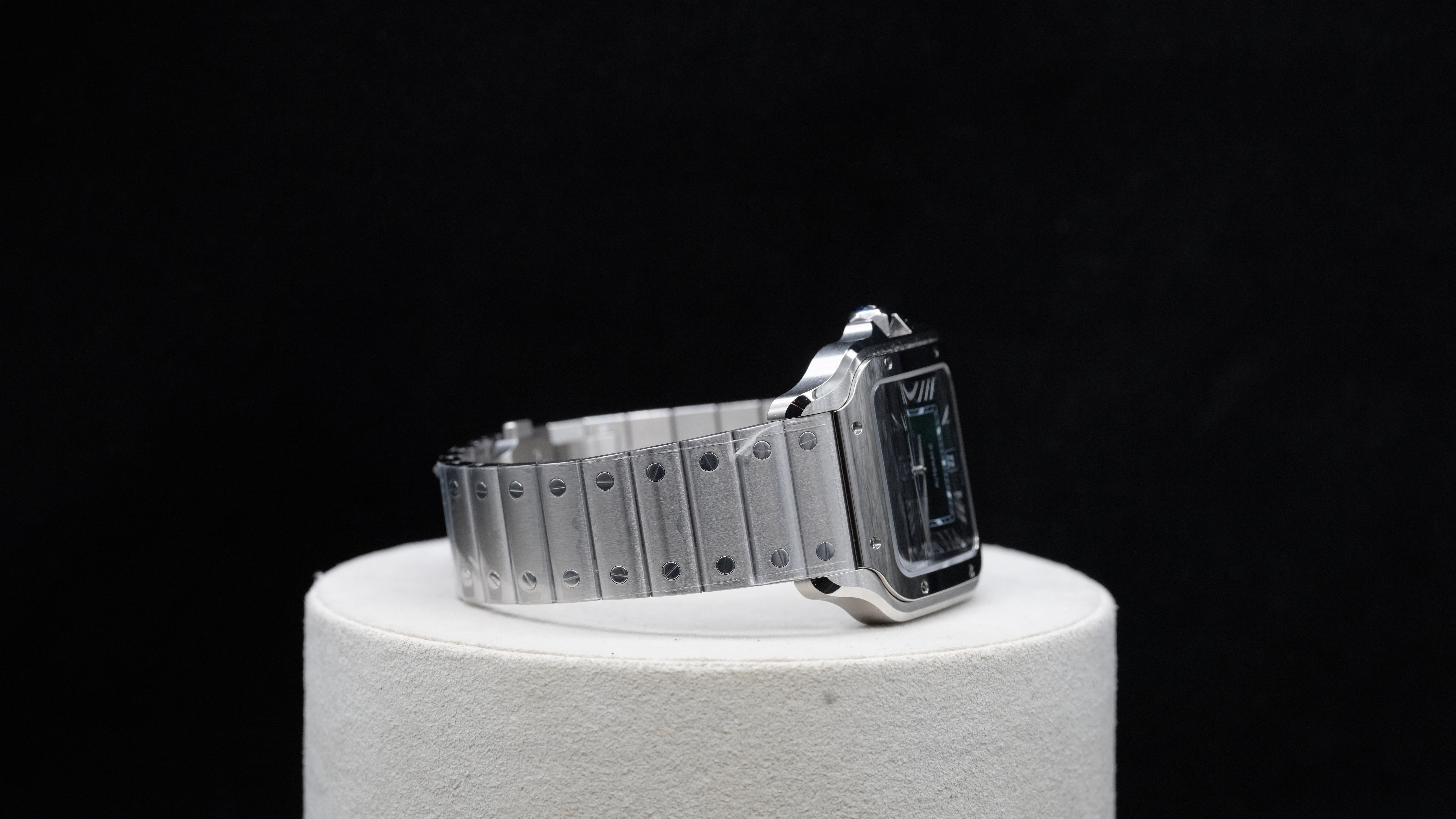 Cartier Santos de Cartier Large – Green Dial, Ref. WSSA0062 (2025)