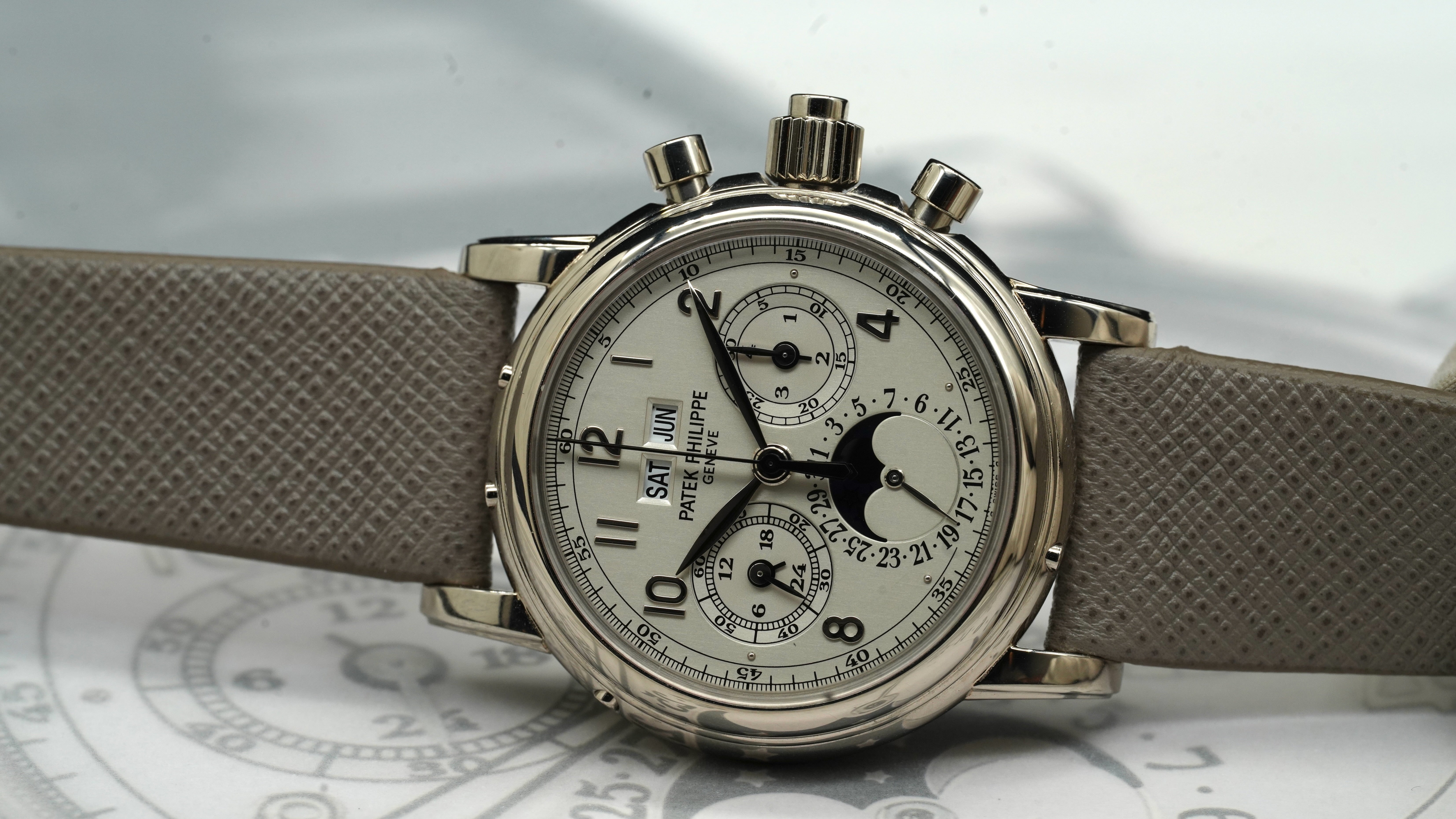 Patek Philippe Perpetual Calendar Split-Seconds Chronograph – Ref. 5004G-013 (2009)