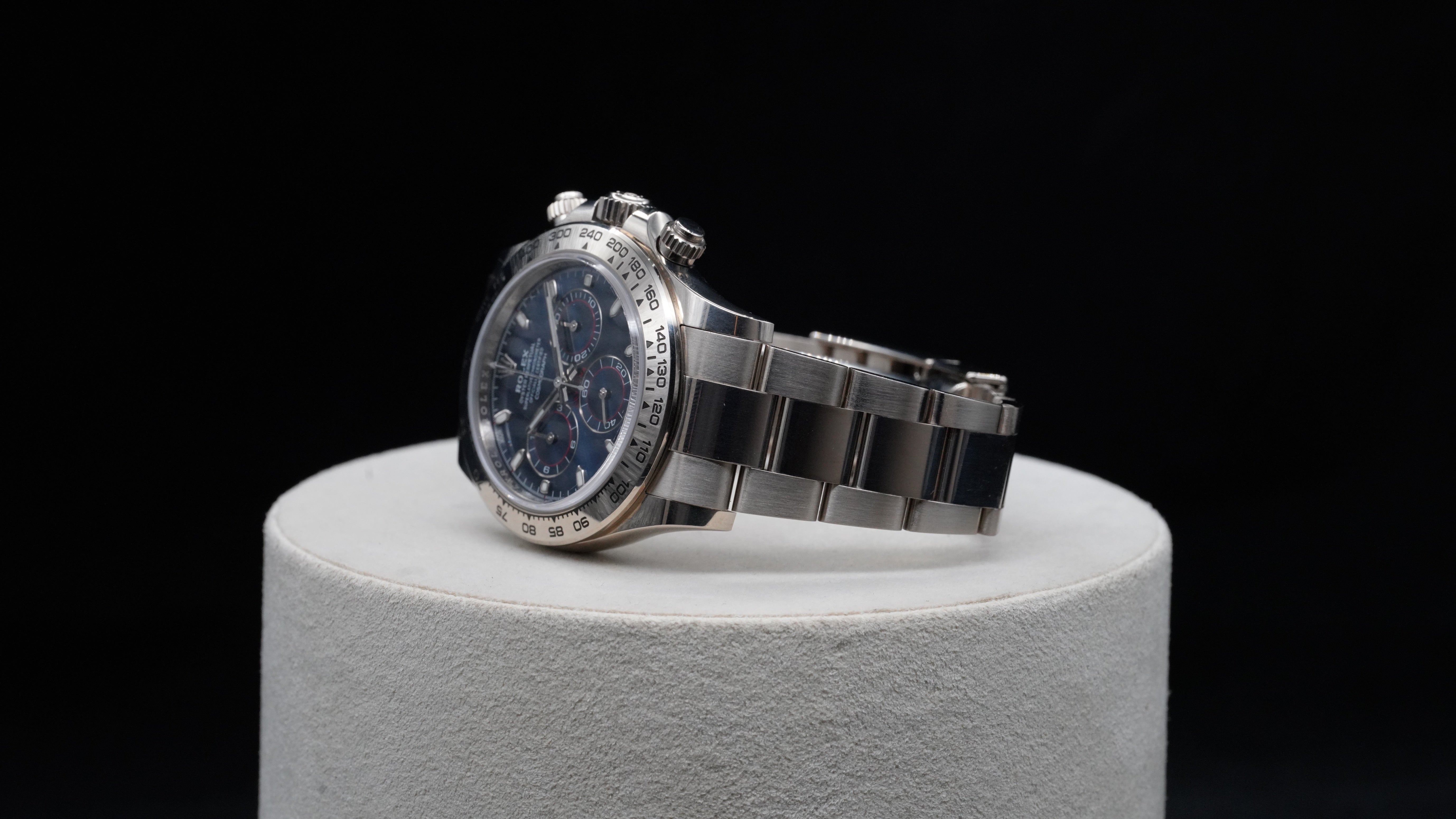 Rolex Daytona White Gold “Blue Racing” – Reference 116509 (2022)
