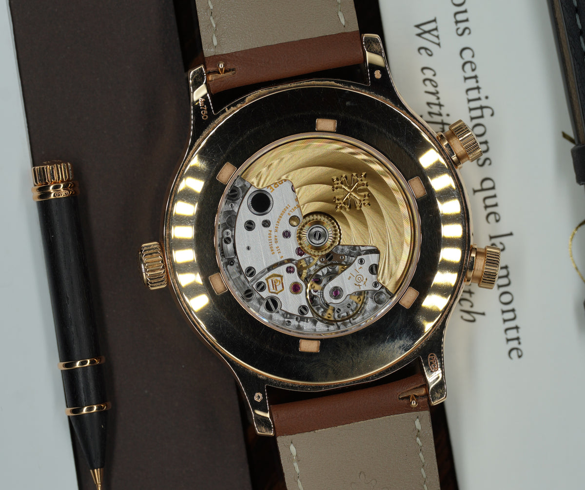 Patek Philippe Calatrava Pilot Travel Time – Ref. 5524R-001 (2021) — 9
