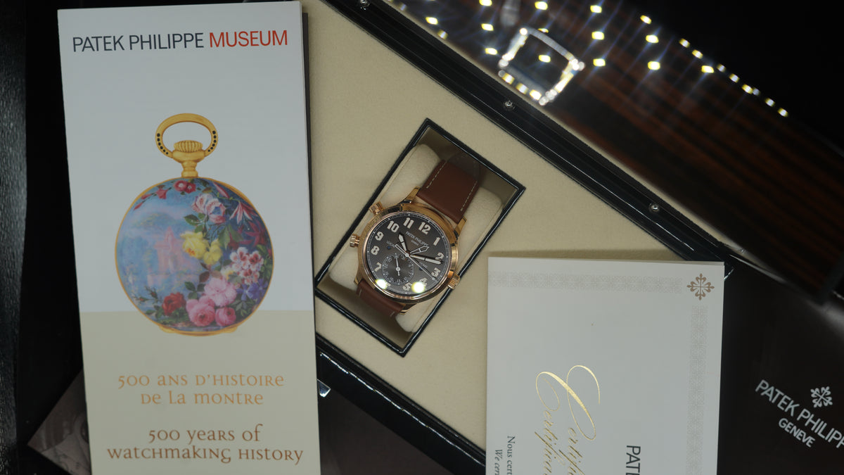 Patek Philippe Calatrava Pilot Travel Time – Ref. 5524R-001 (2021) — 4