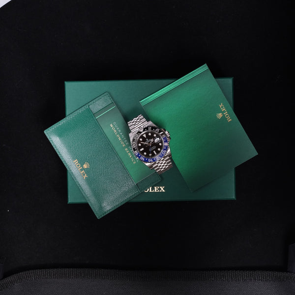 Rolex GMT-Master II 126710BLNR Batman Jubilee – 2019 Full Set