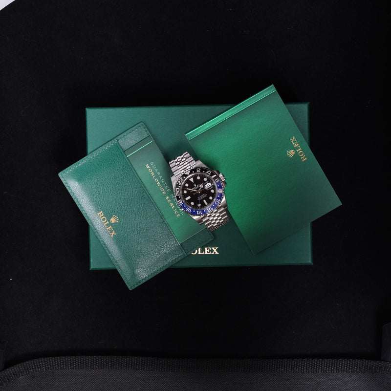 Rolex GMT-Master II 126710BLNR Batman Jubilee – 2019 Full Set