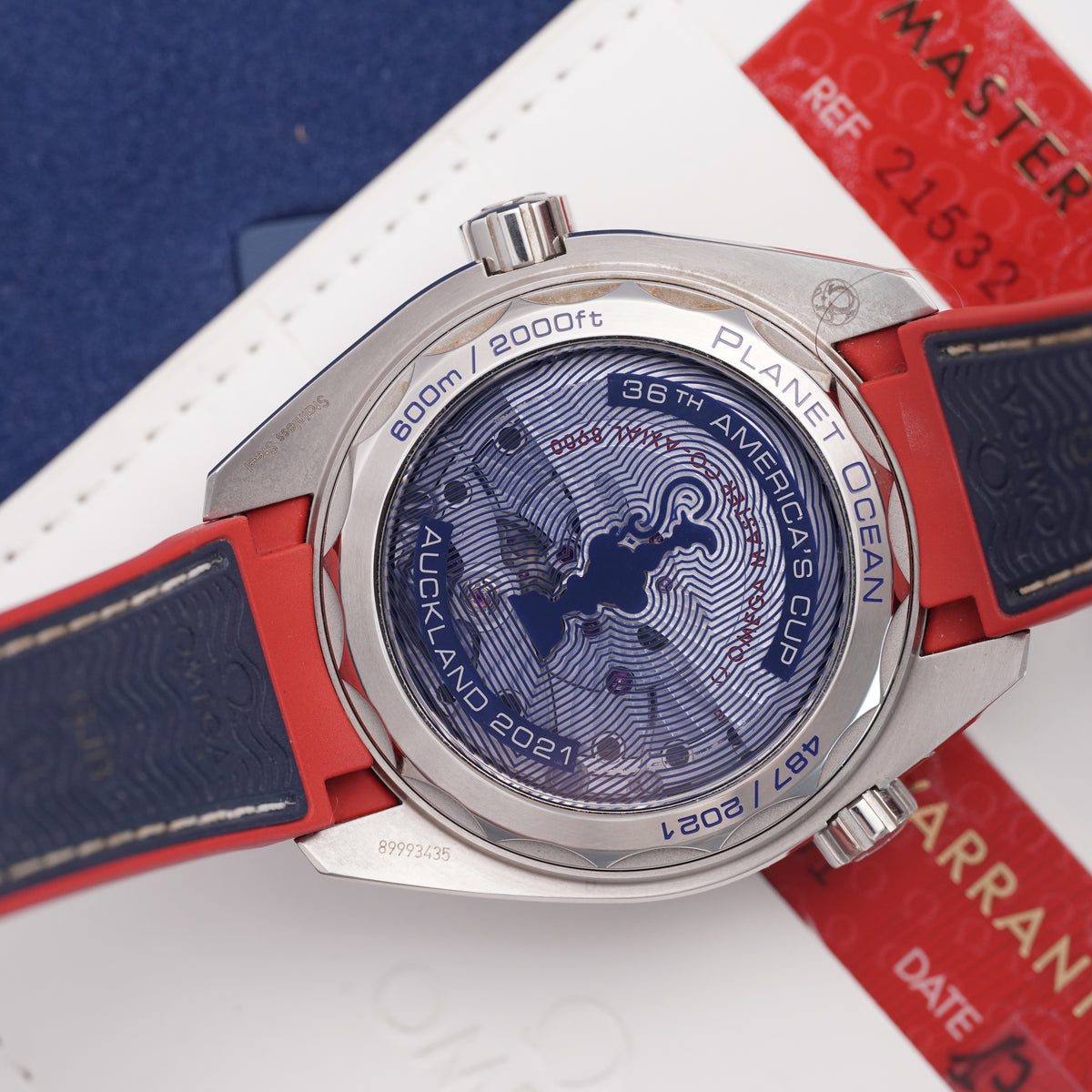 Omega Seamaster Planet Ocean – 36th America’s Cup – Ref. 215.32.43.21.04.001 (2020) — 3