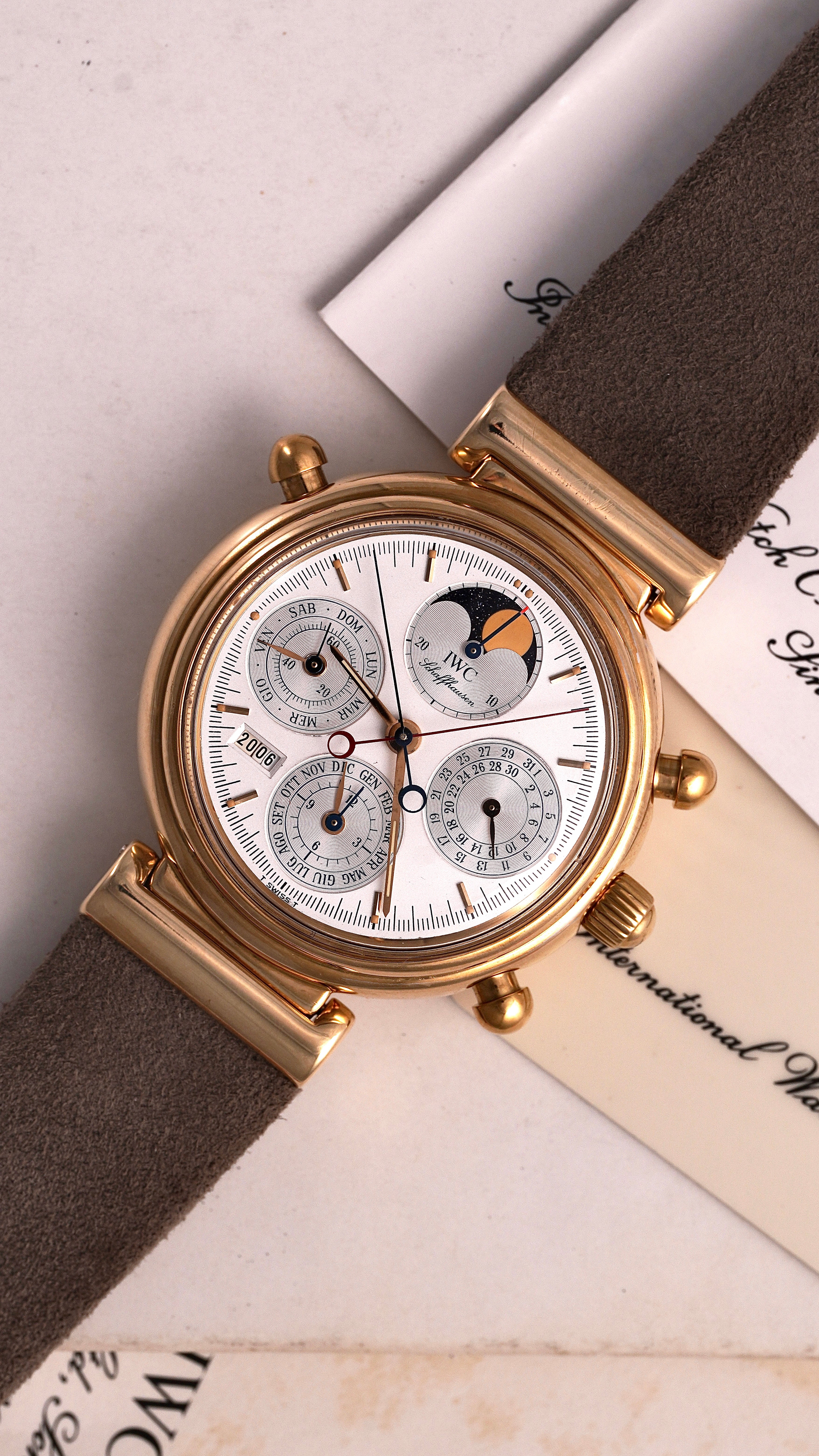 IWC Da Vinci Perpetual Calendar Yellow Gold – Ref. IW3751 (c. 2000)
