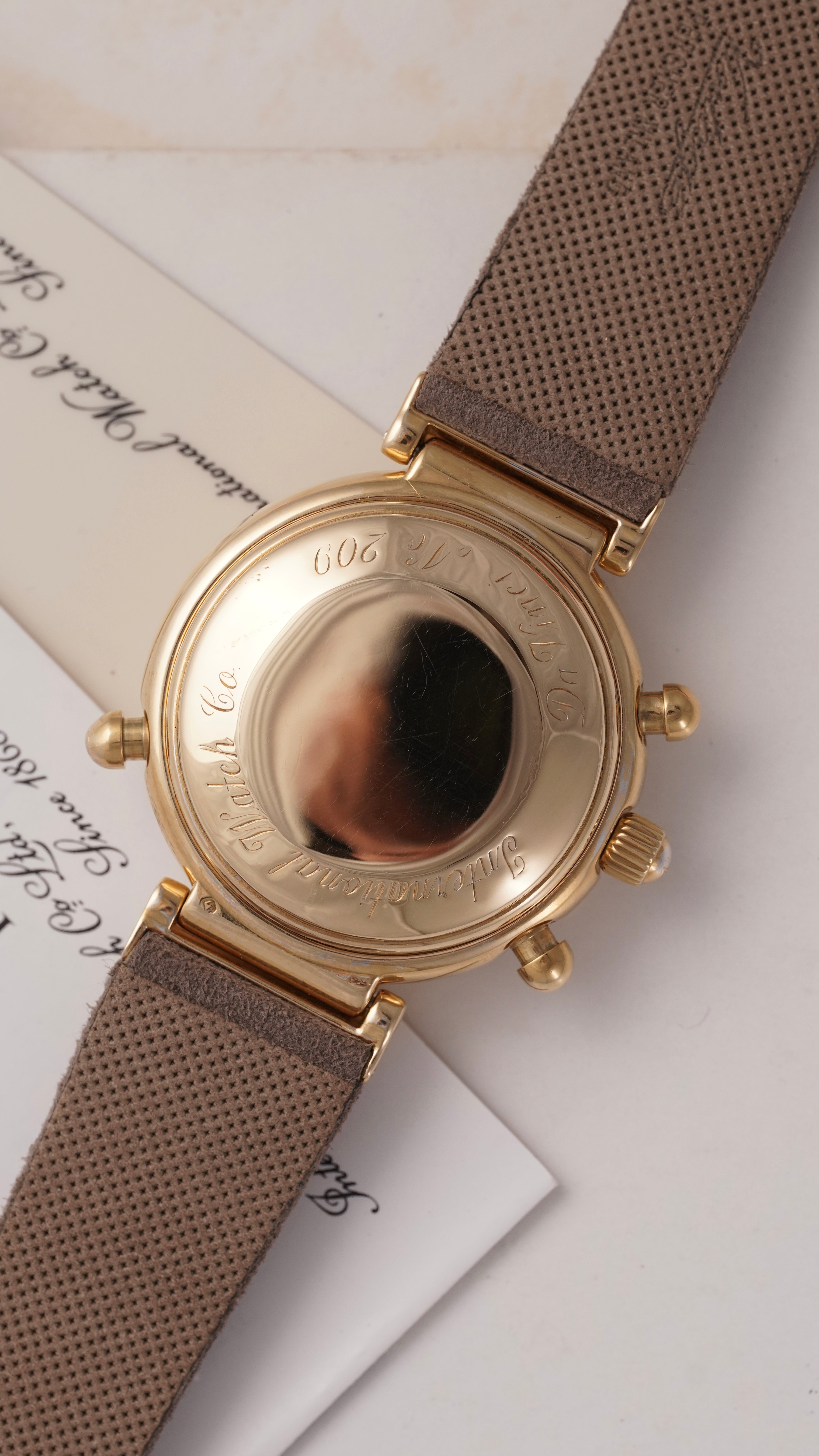 IWC Da Vinci Perpetual Calendar Yellow Gold – Ref. IW3751 (c. 2000)