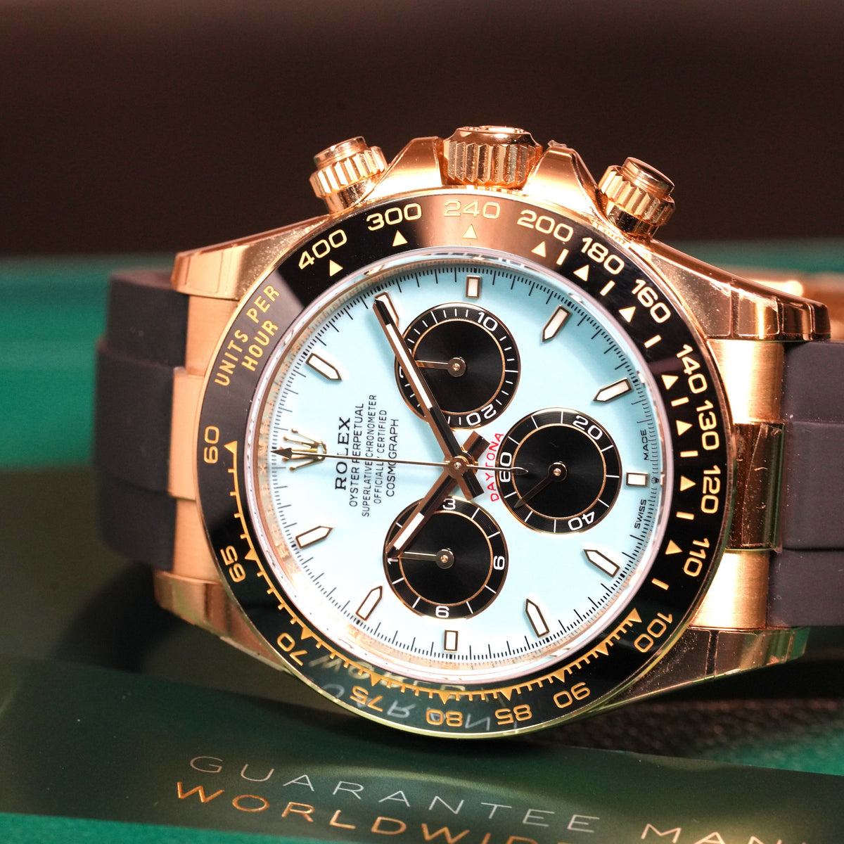 Rolex Cosmograph Daytona – Ref. 126518LN – Turquoise Dial (2025) — 4