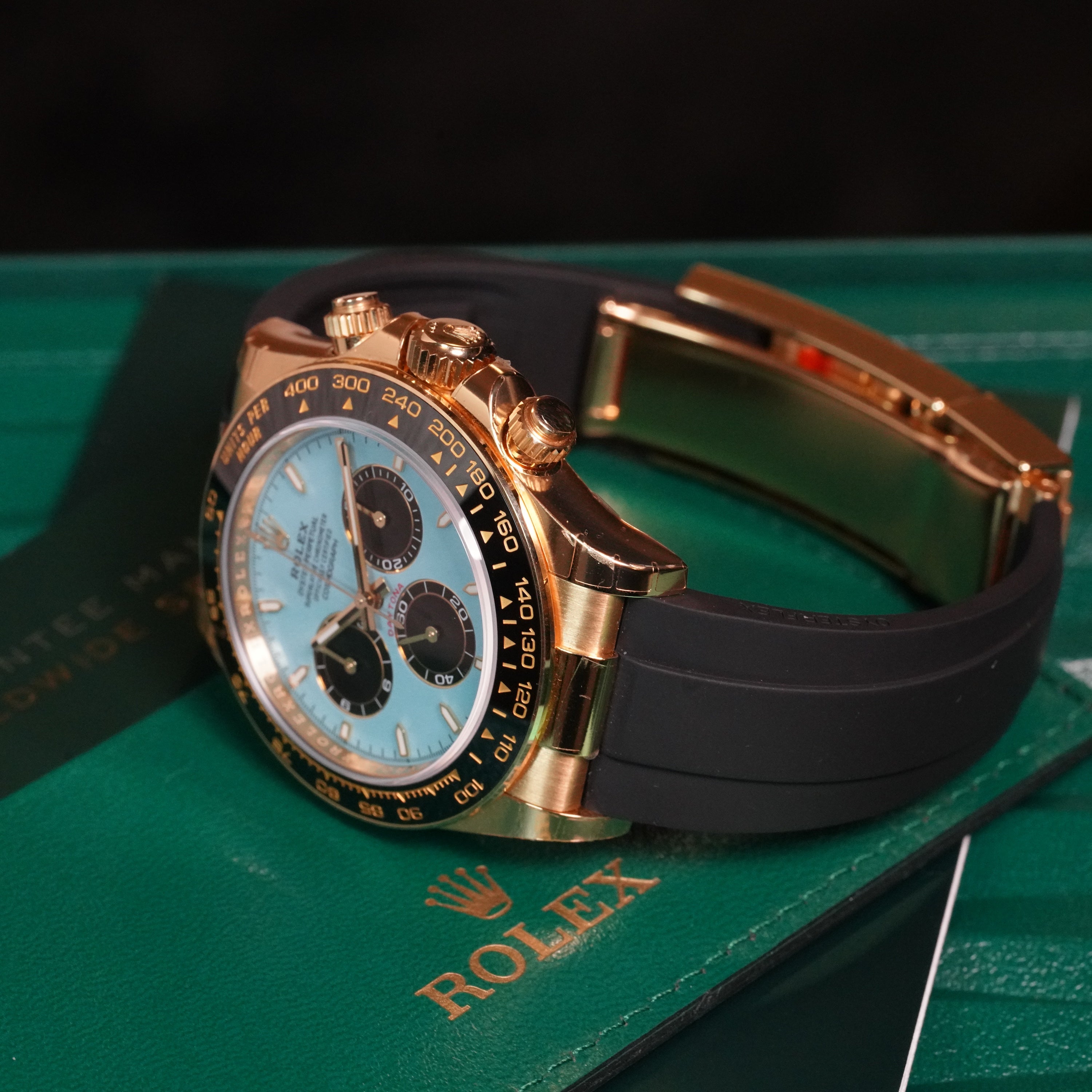 Rolex Cosmograph Daytona – Ref. 126518LN – Turquoise Dial (2025)