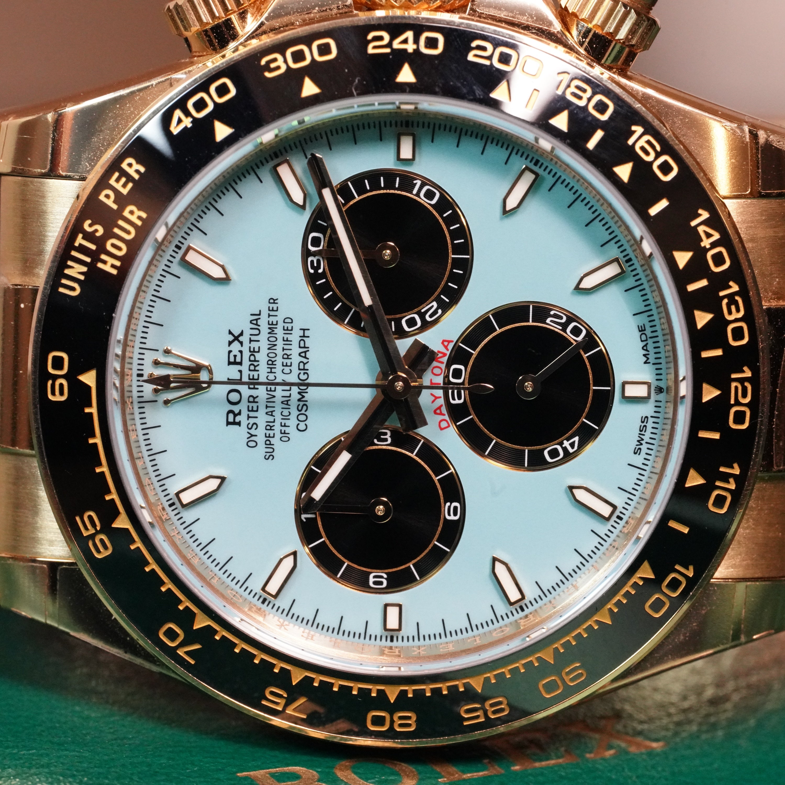 Rolex Cosmograph Daytona – Ref. 126518LN – Turquoise Dial (2025)