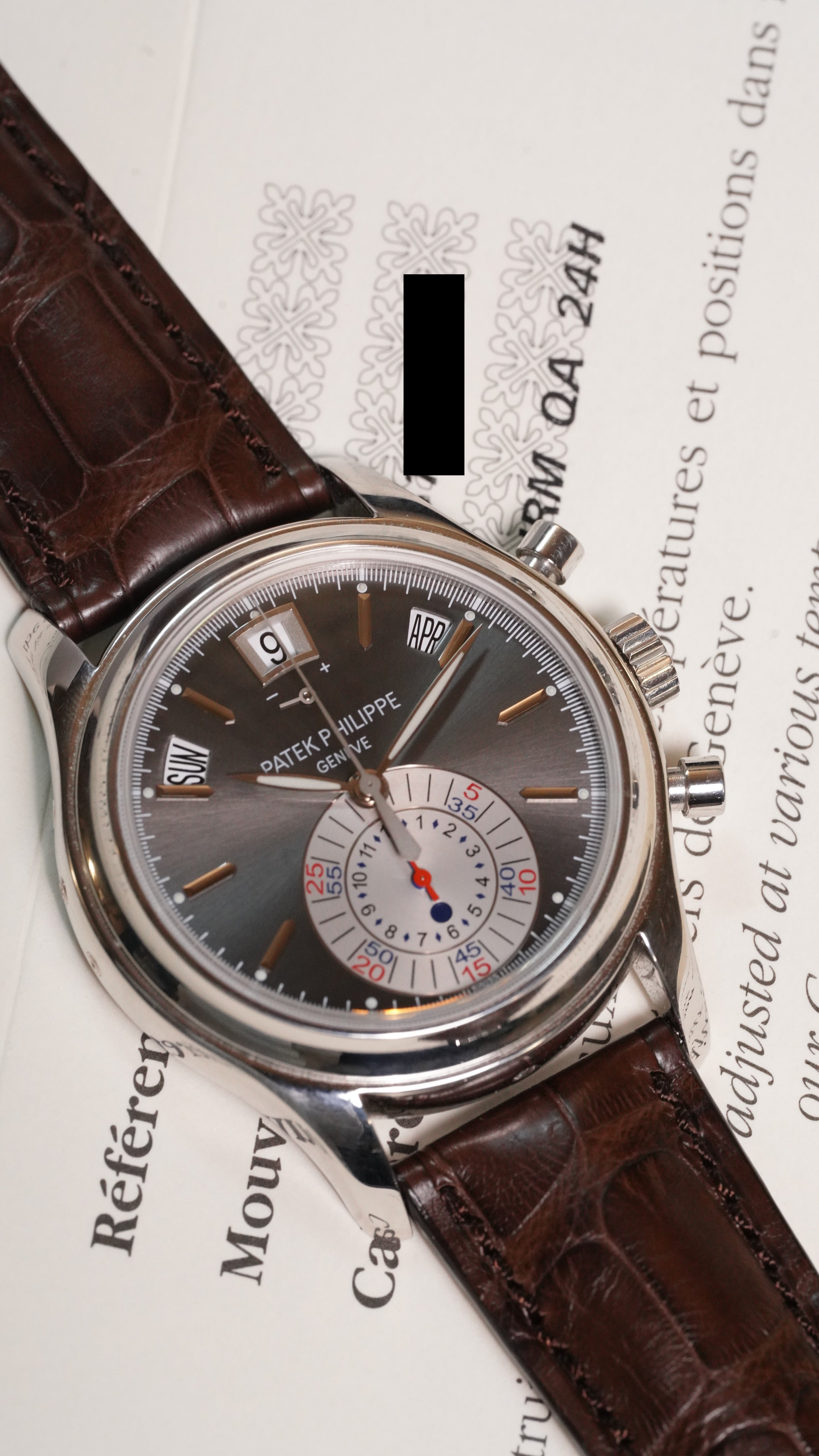 Patek Philippe Annual Calendar Chronograph – Ref. 5960P-001 (2009)