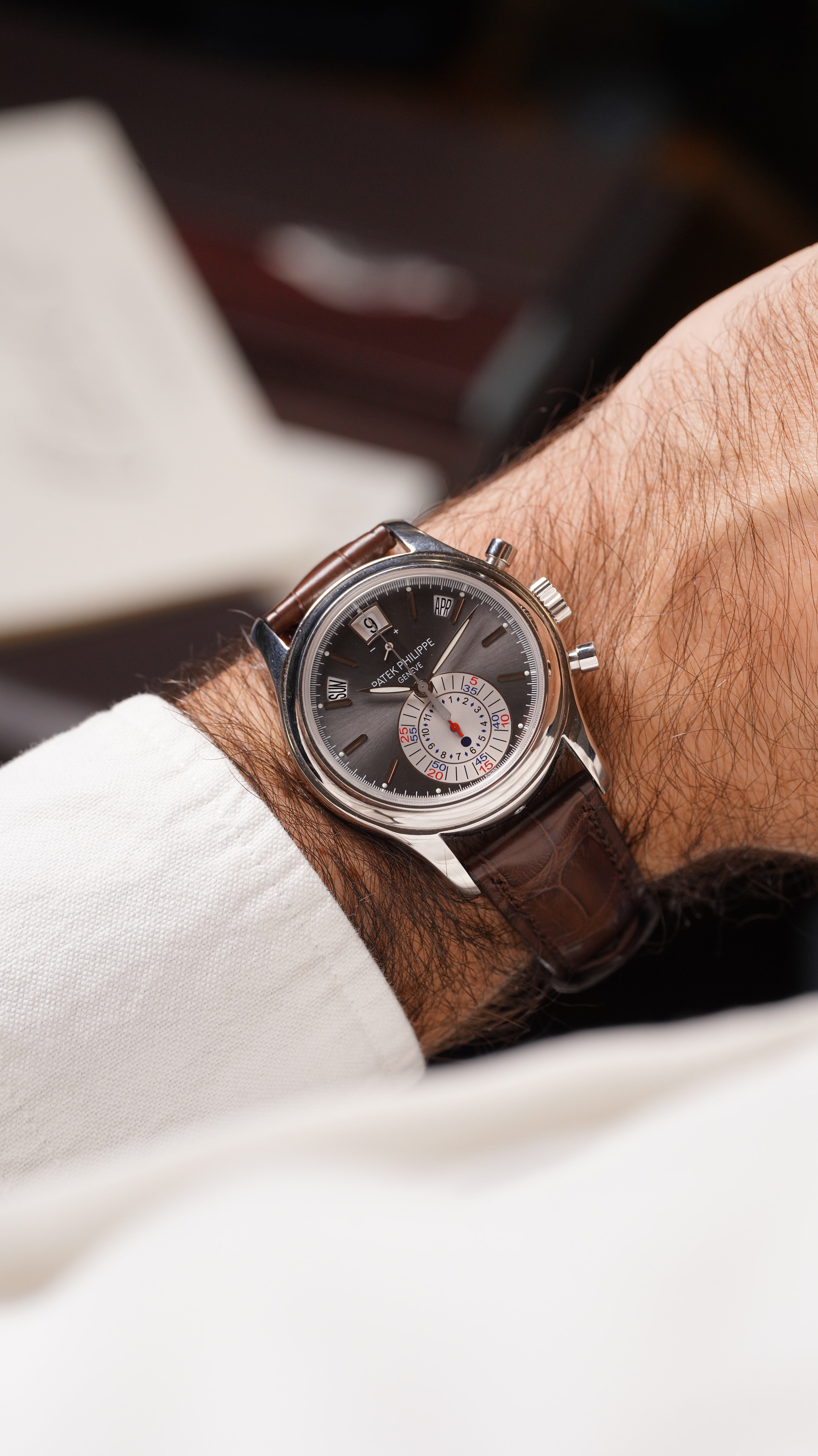 Patek Philippe Annual Calendar Chronograph – Ref. 5960P-001 (2009)