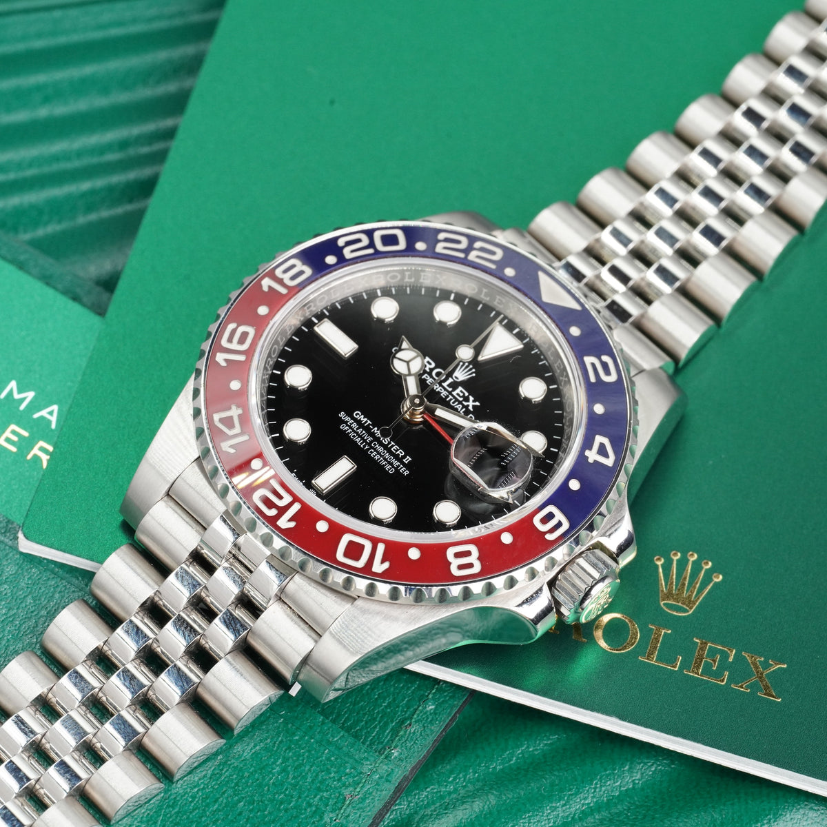 Rolex GMT-Master II “Pepsi” – Ref. 126710BLRO — 2